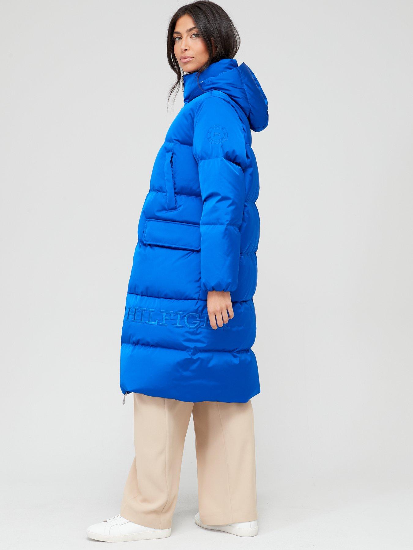 Tommy hilfiger long hot sale down jacket