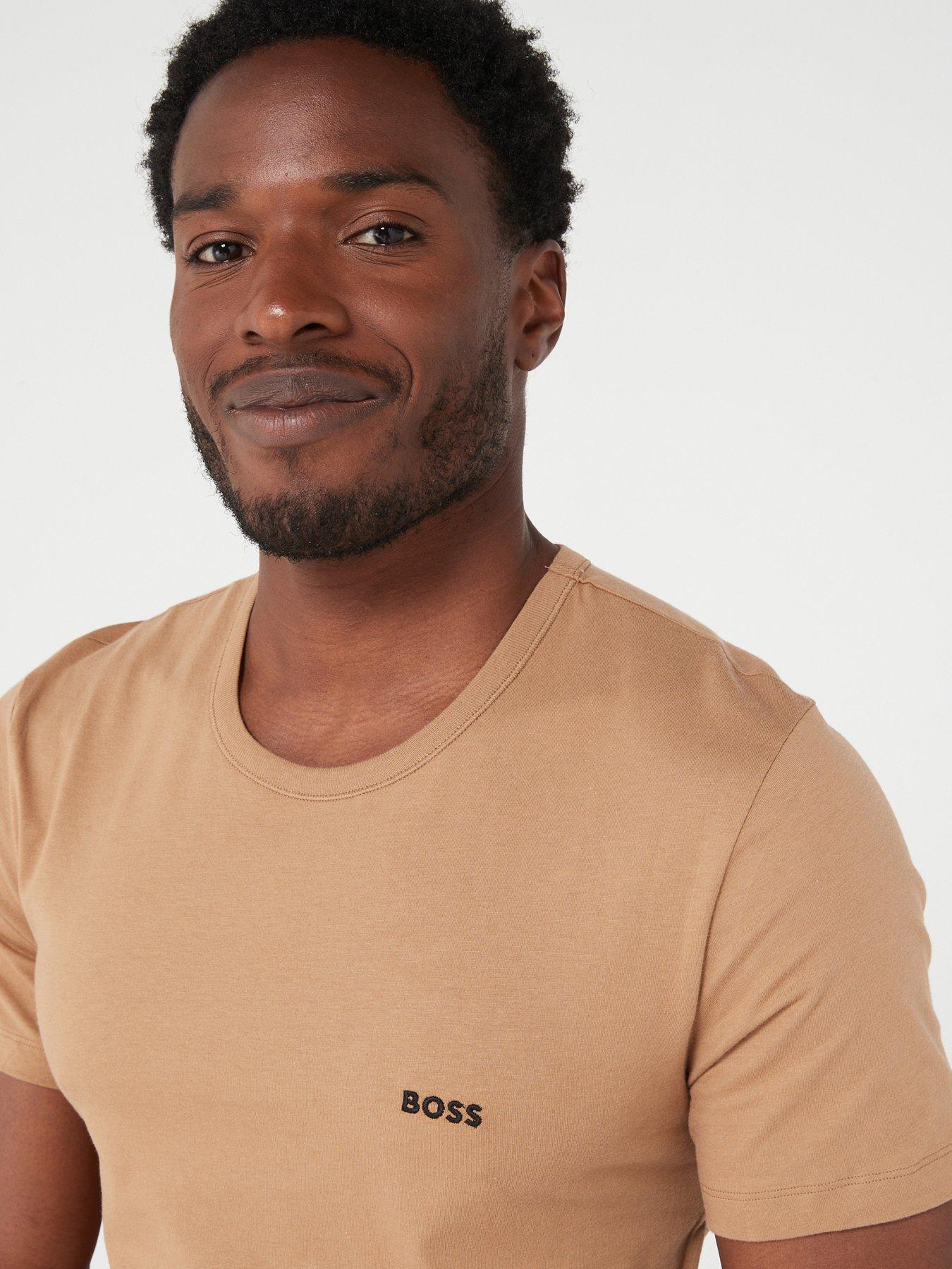 Image 6 of 7 of BOSS Mens 3 Pack Crew Neck Short Sleeve T-Shirts - Multi
