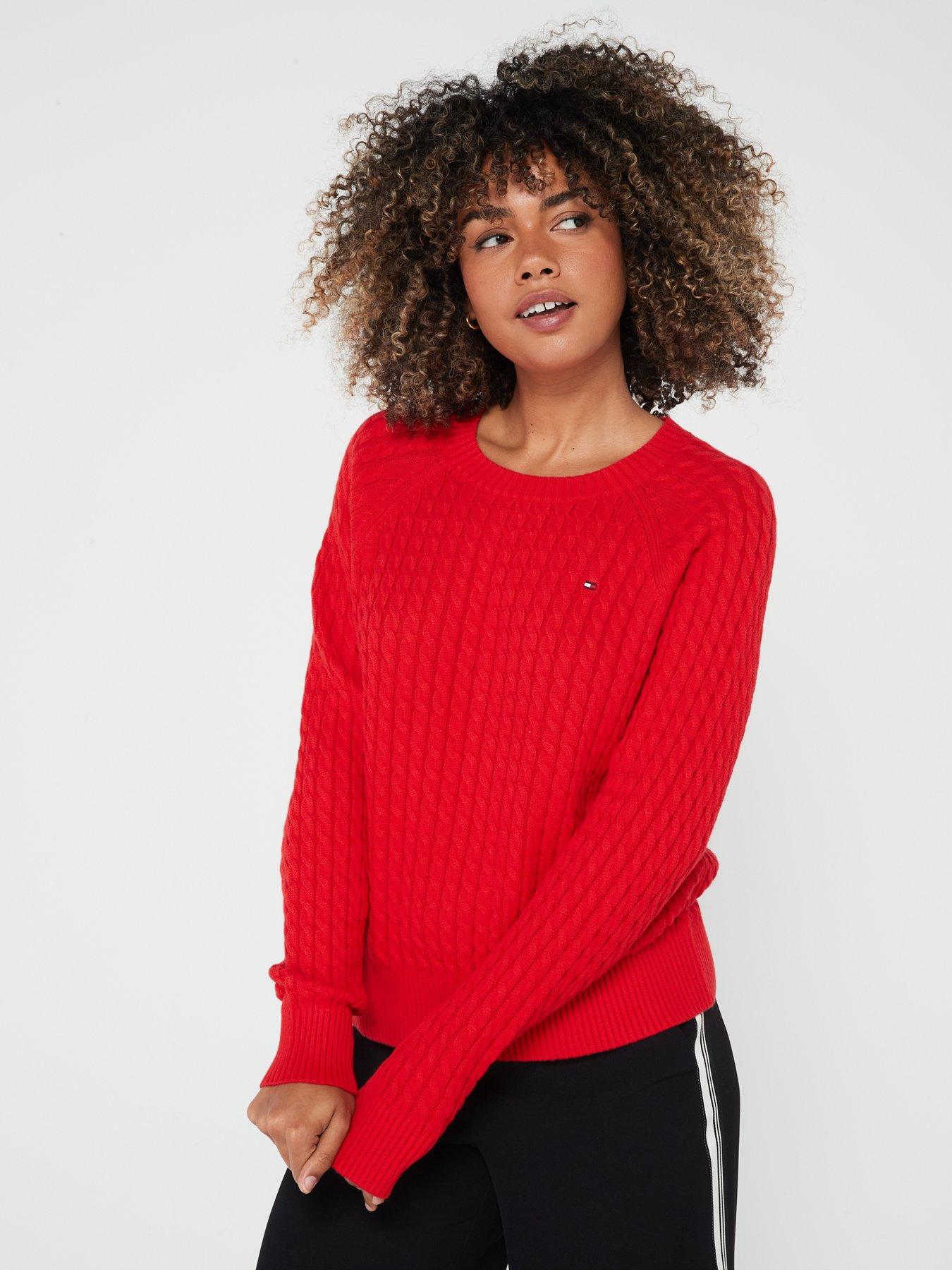 Tommy hilfiger hotsell jumper red