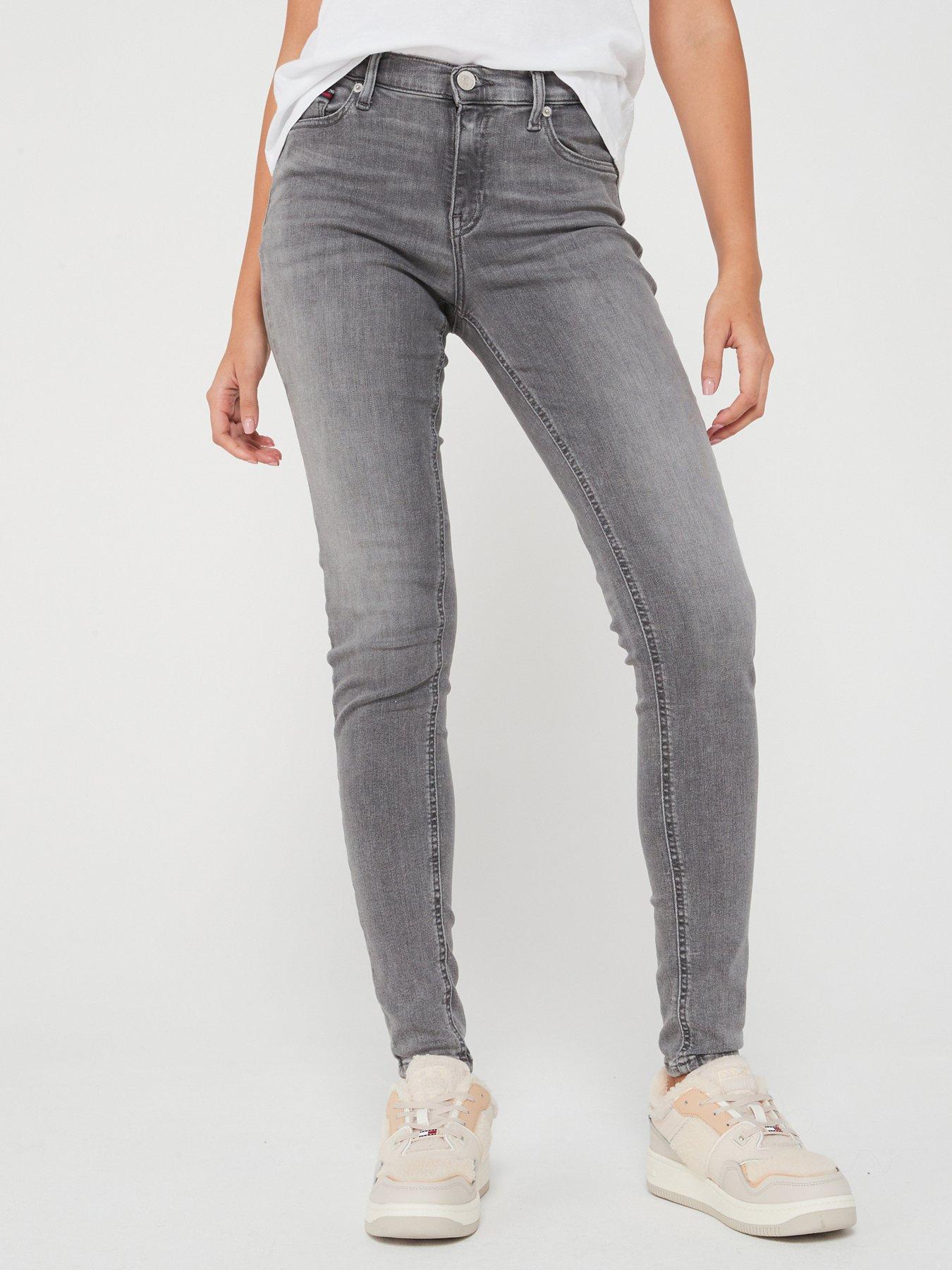 Tommy Jeans ultra high rise mom jean in mid wash