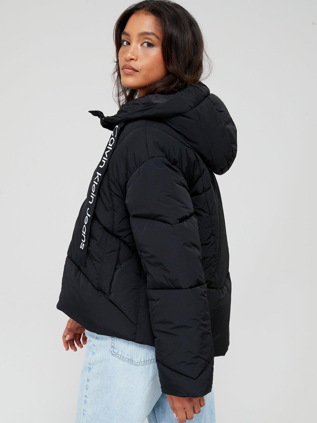 Calvin klein clearance black puffer