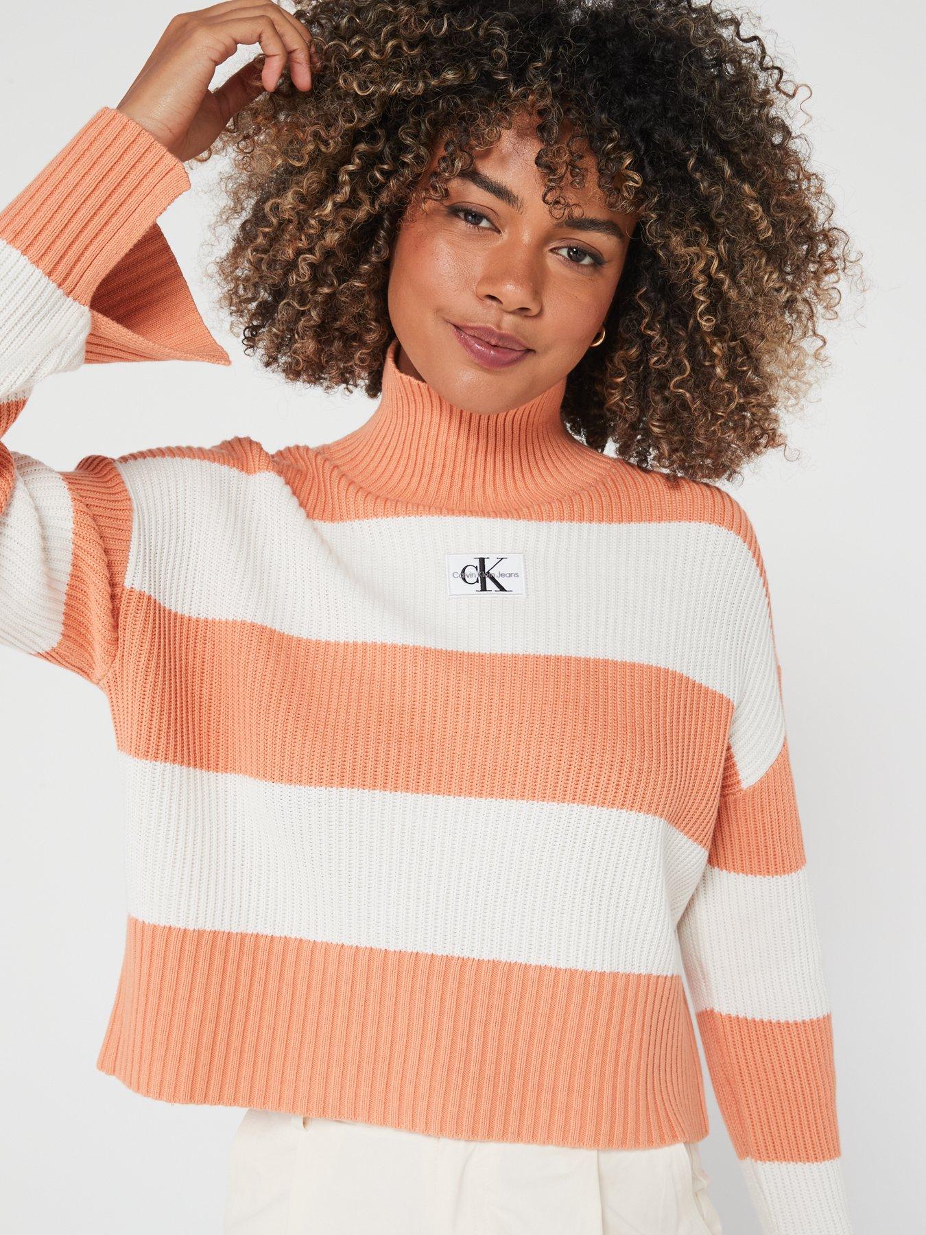 calvin-klein-jeans-logo-rib-stripe-jumper-orangedetail