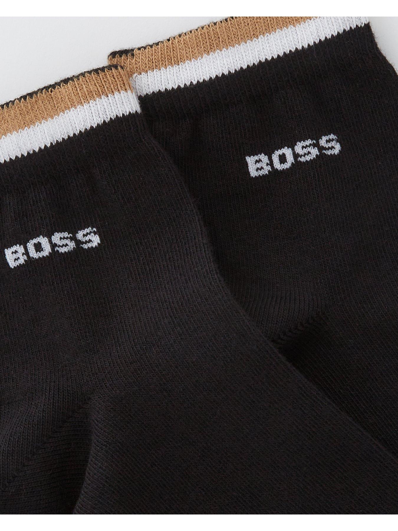 boss-2-pack-corporate-stripe-short-crew-socks-blackback