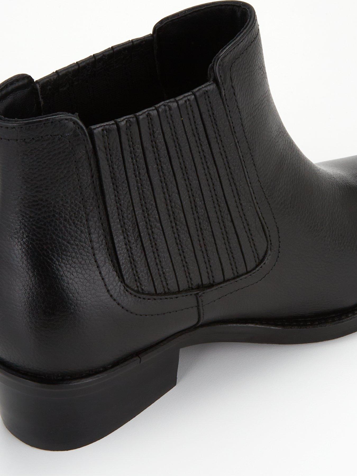 princess polly baby blue dress Womens Linzi Black Manor Low Block Heeled Ankle Boots US 9 (UK 7) main image 1