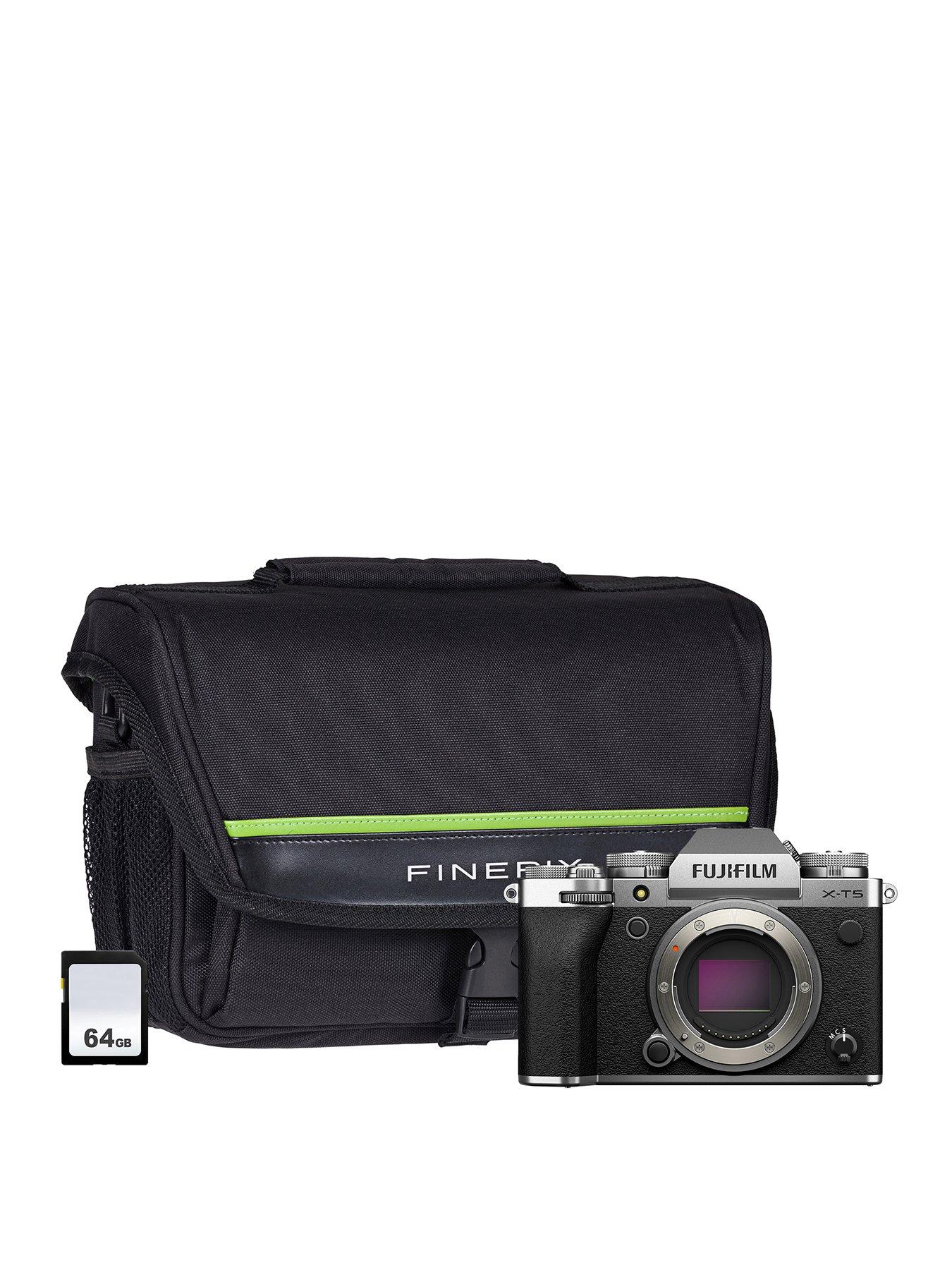 fujifilm-x-t5-mirrorless-digital-camera-body-kit-with-system-bag-amp-64gb-sdxc-card-silver