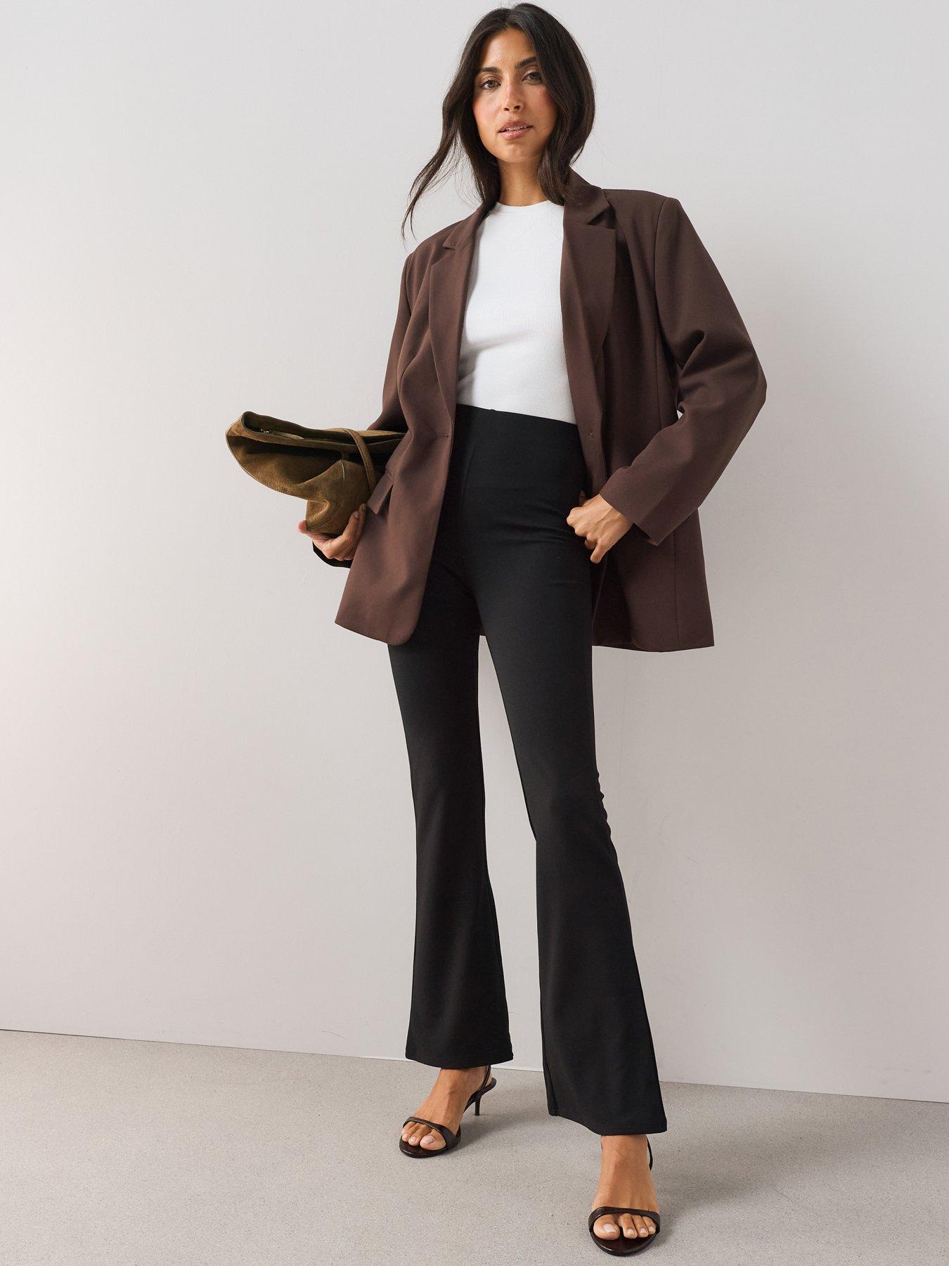 the-very-collection-high-waisted-kick-flare-trousers-black