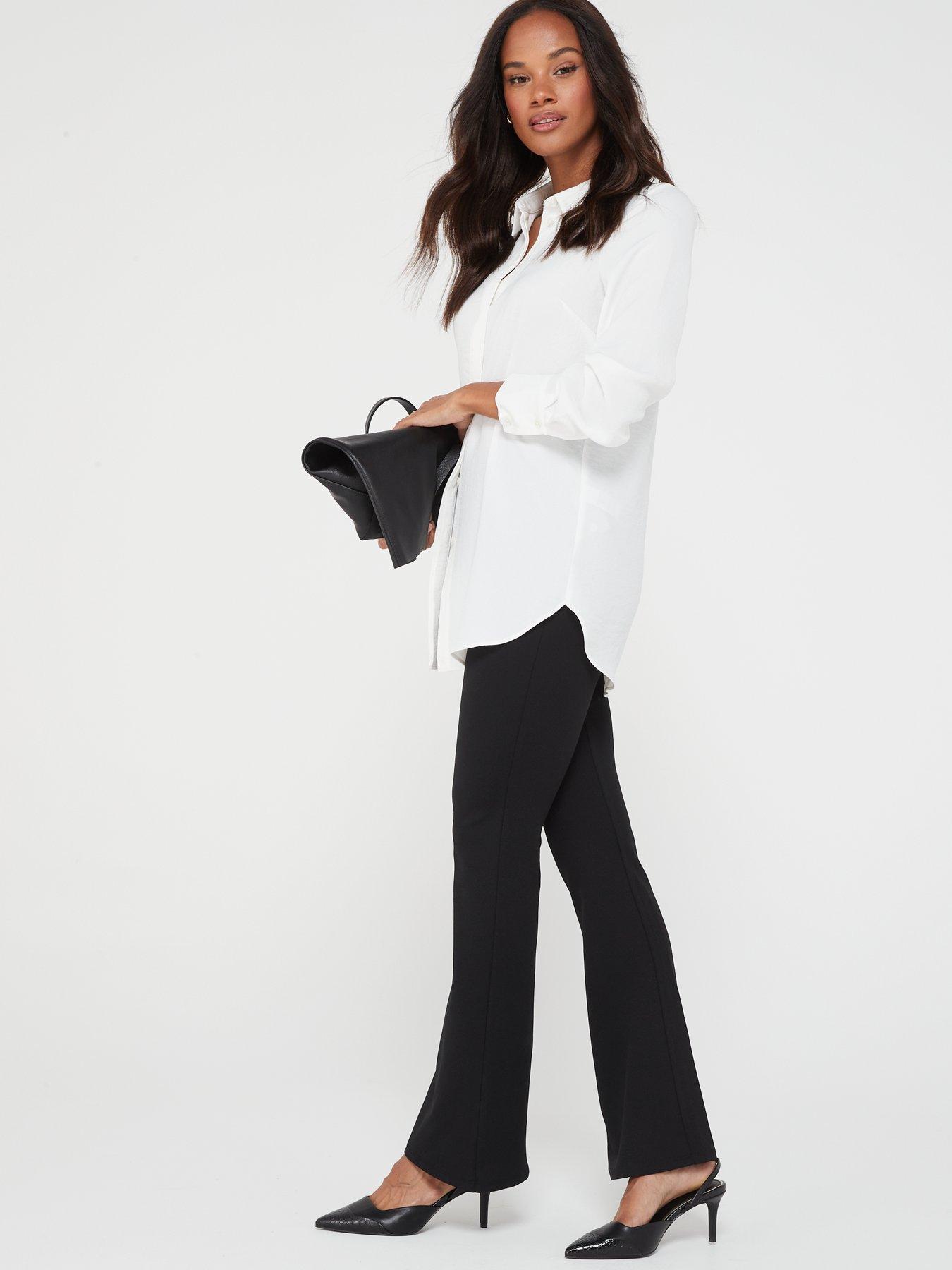 everyday-high-waisted-kick-flare-trouser-blackback