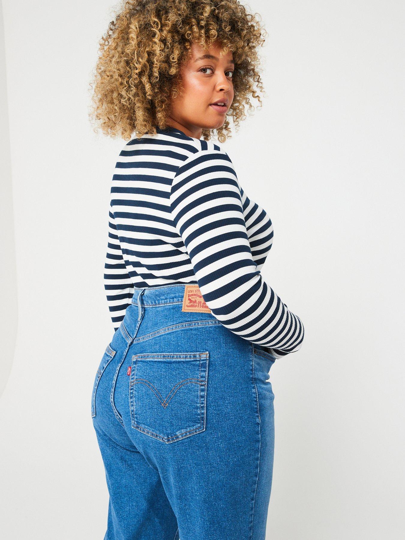 High rise mom jeans levis on sale