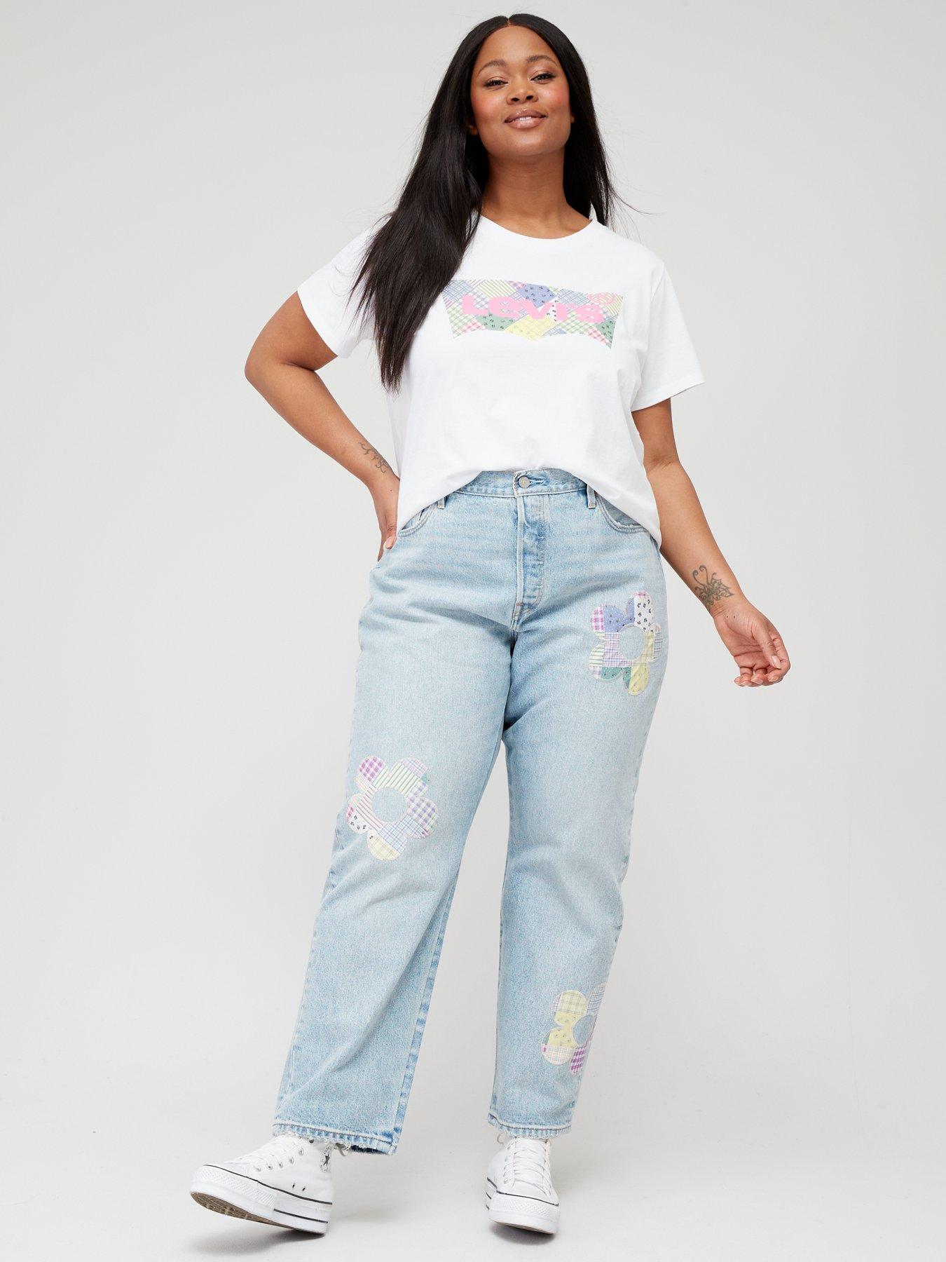 Levi 501 jeans plus size cheap