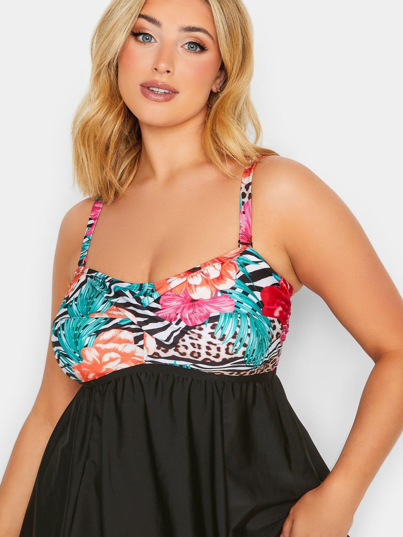 yours-yours-tropical-animal-bandeau-hanky-hem-swimdressoutfit