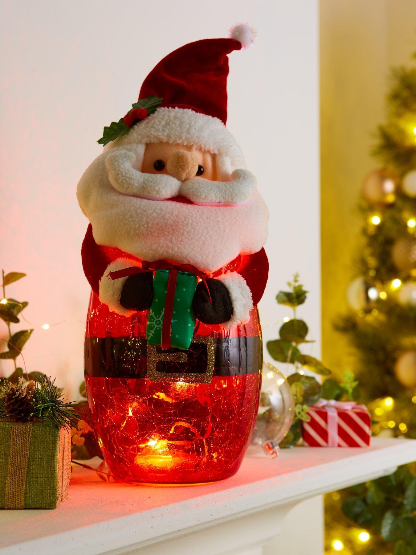 festive-battery-operated-lit-glass-santa-christmas-decoration