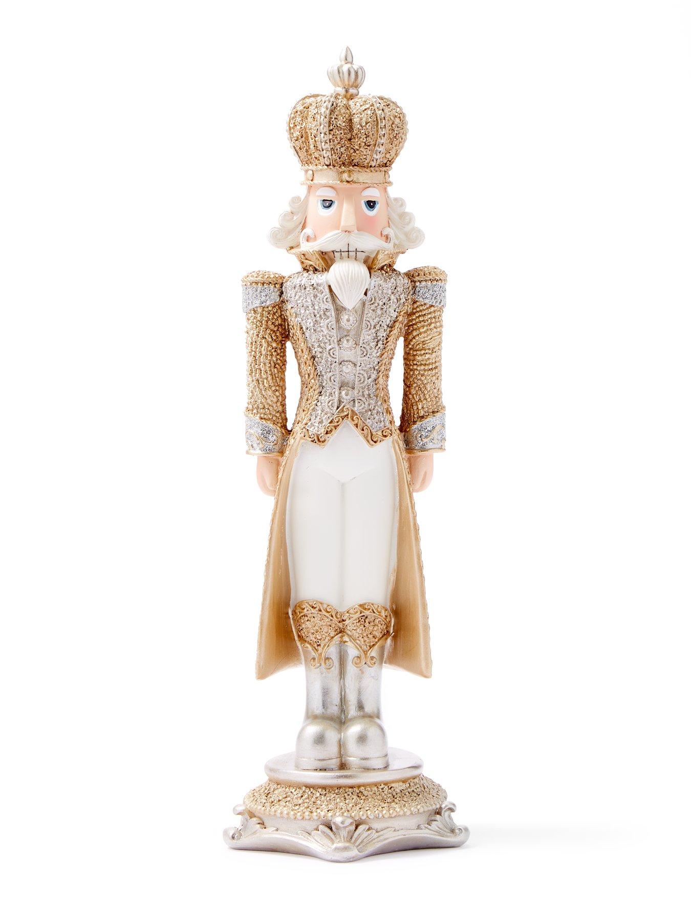 festive-beaded-effect-christmas-nutcracker-decorationnbsp--goldsilverstillFront
