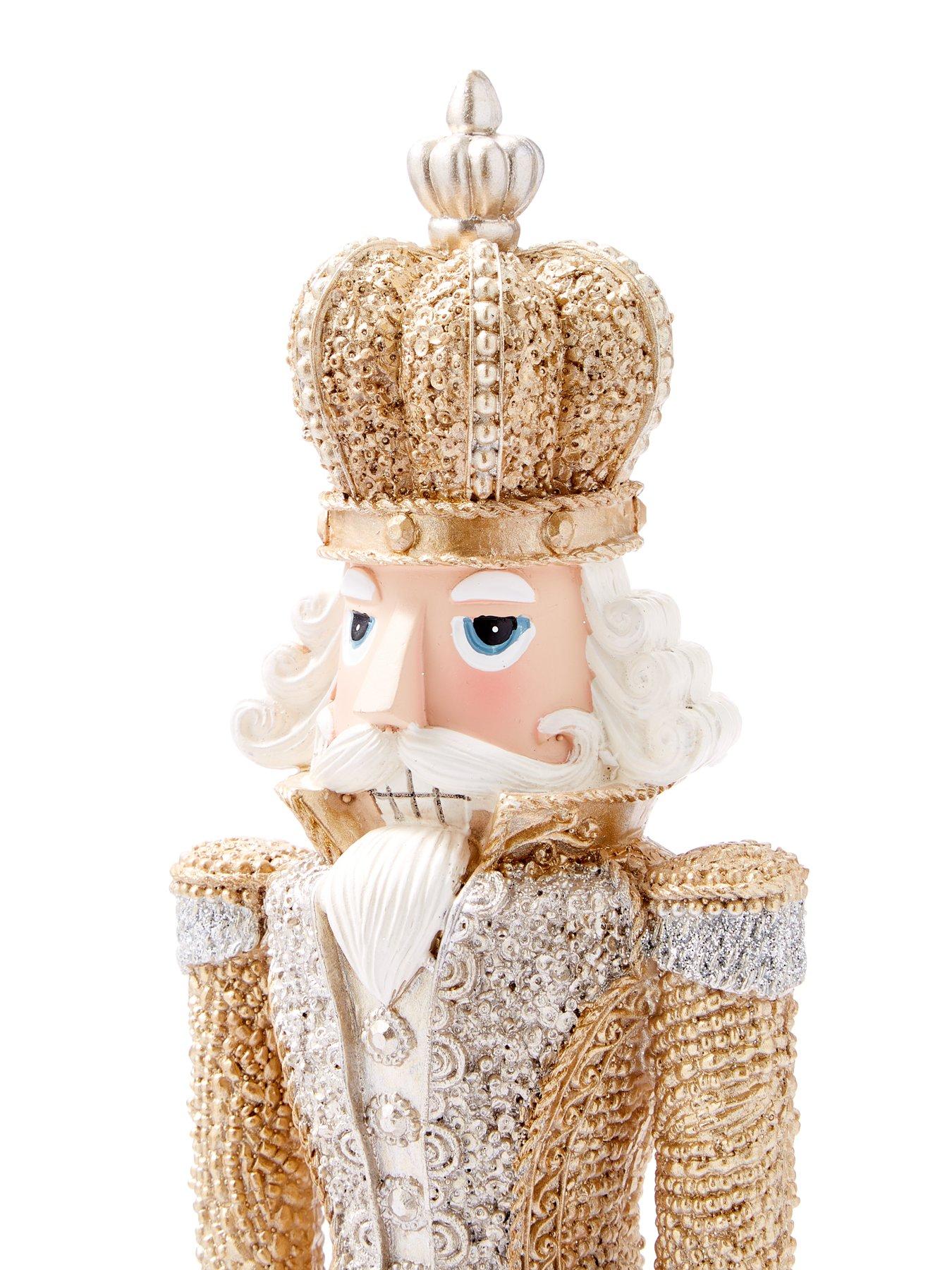 festive-beaded-effect-christmas-nutcracker-decorationnbsp--goldsilveroutfit