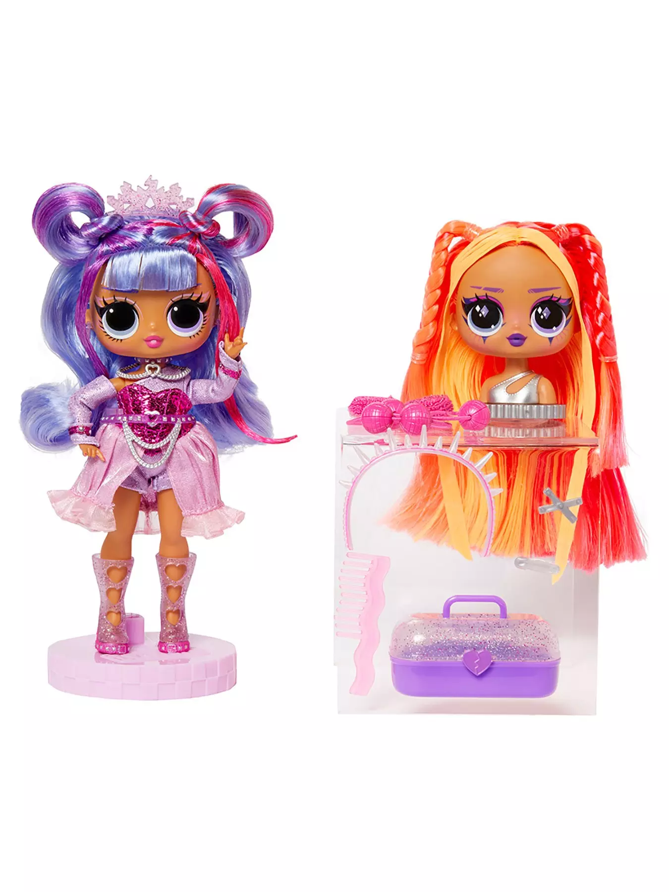 L.O.L. Surprise! Tweens Surprise Swap Curls-2-Crimps Cora Fashion Doll with  20+ Surprises