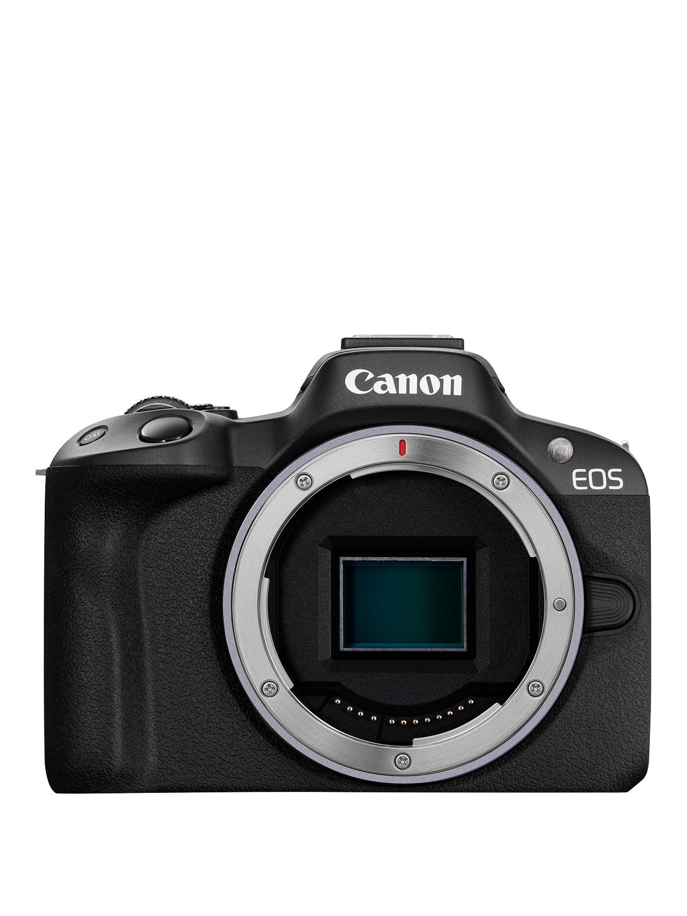 undefined Canon EOS R50 APS-C Mirrorless Camera Body Only - Black