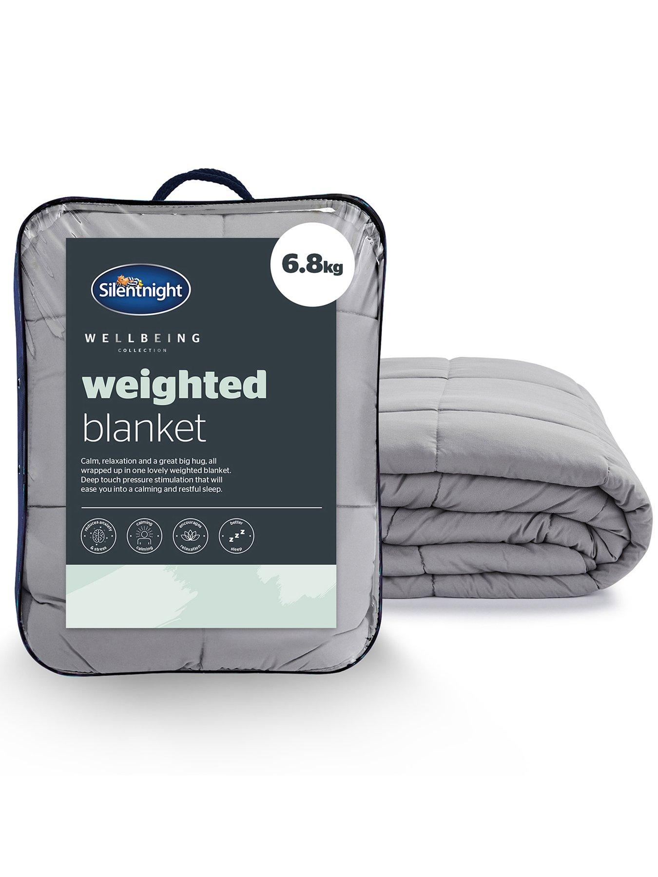 silentnight-wellbeing-adult-68kg-weighted-blanket-grey