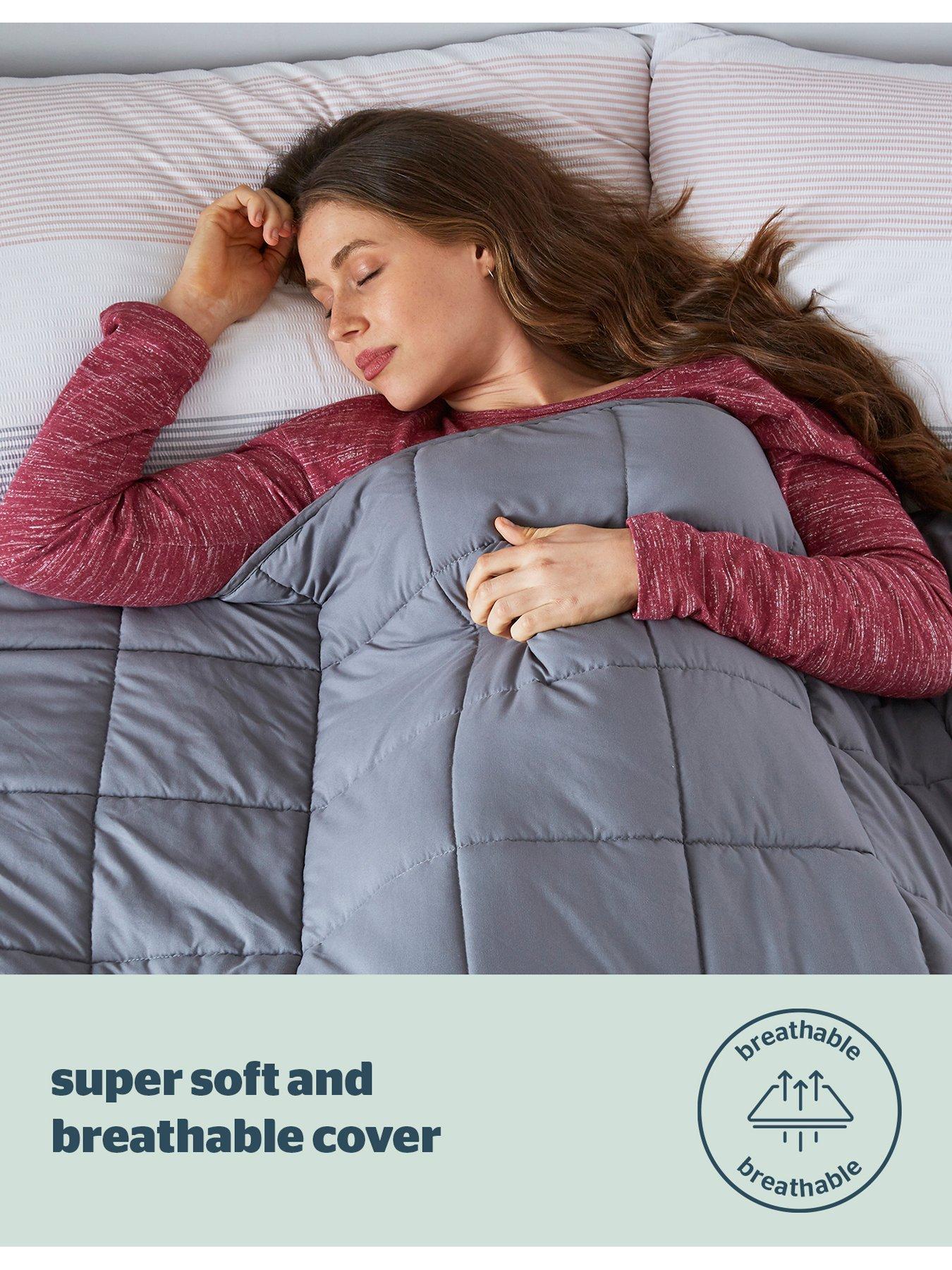 Silentnight Wellbeing Adult 6.8kg Weighted Blanket Grey Very Ireland