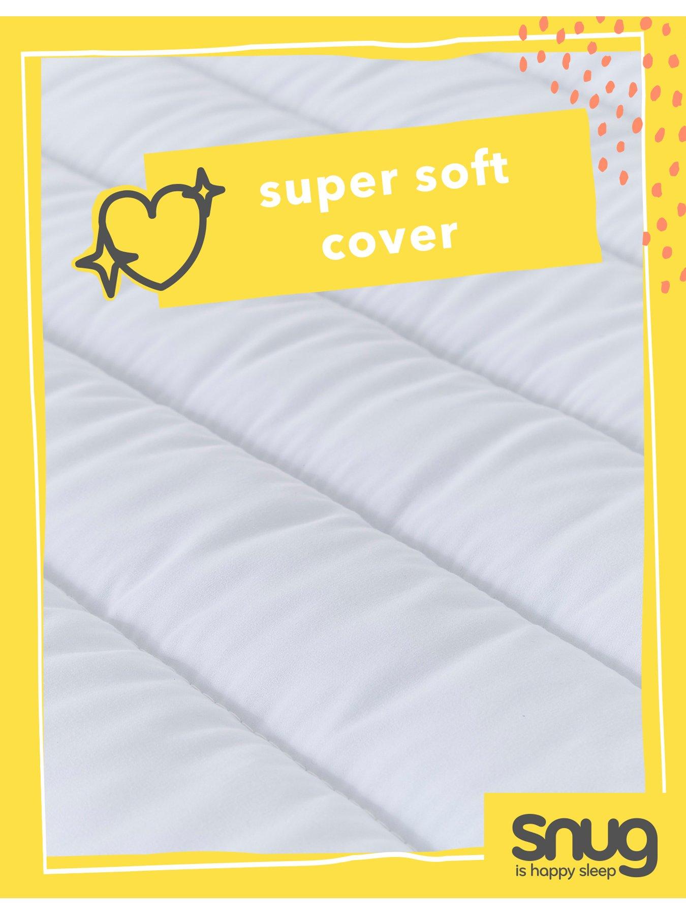 Image 7 of 7 of Snug Deeply Dreamy Mattress Topper - White