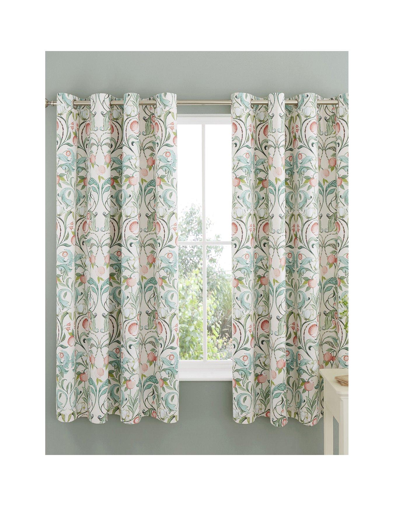 catherine-lansfield-clarence-floral-eyelet-curtains-ndash-167-x-183-cmstillFront