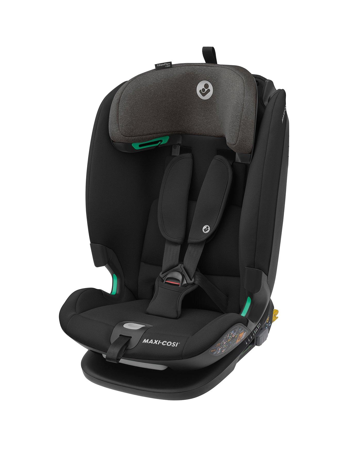 Image 1 of 7 of Maxi-Cosi Titan Plus i-Size (15Months - 12 Years) - Authentic Black