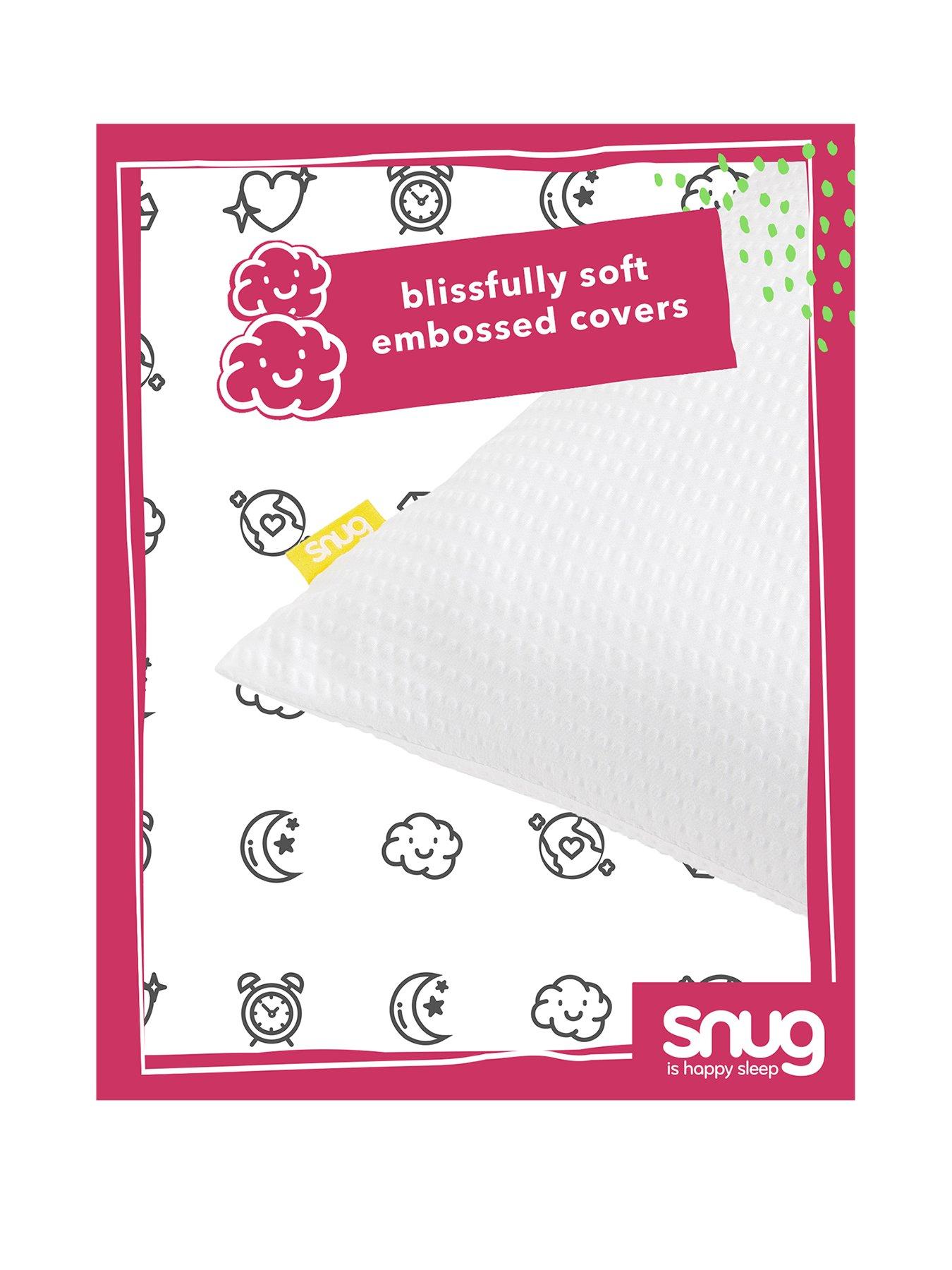 Image 2 of 7 of Snug Blissful Bedtime Pillow Pair - White