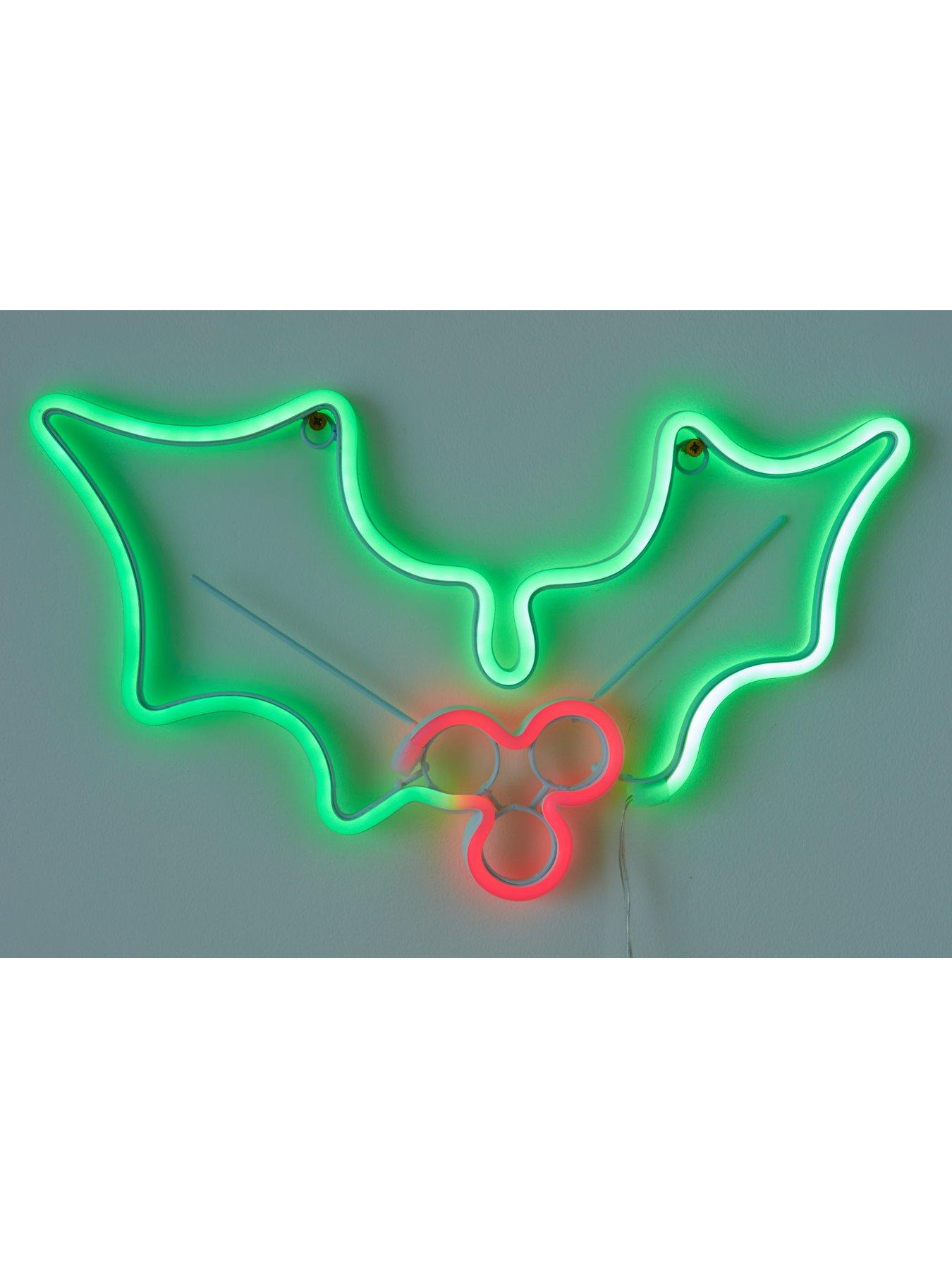 very-home-neon-wall-mounting-holly-outdoor-christmasnbsplightdetail