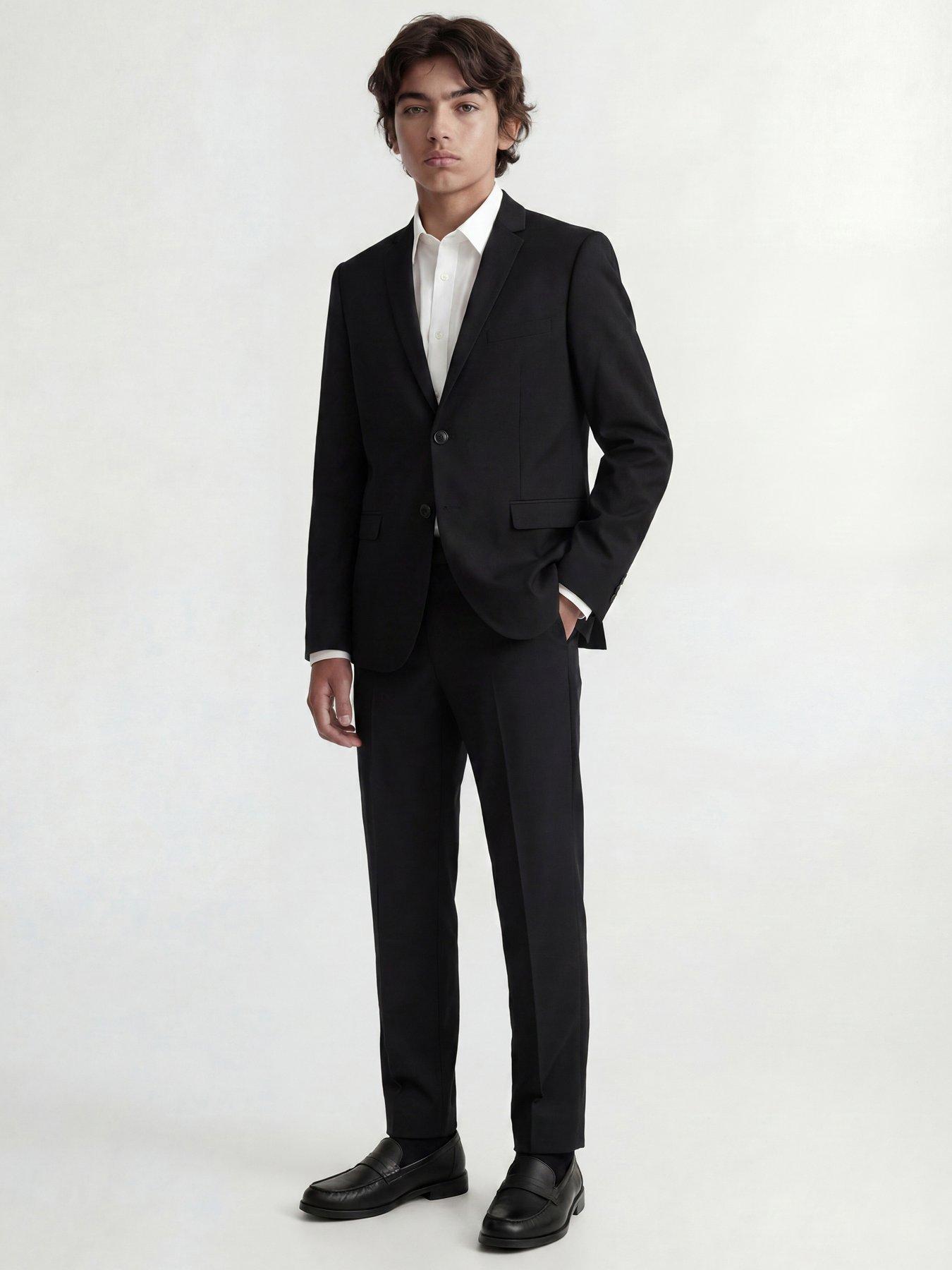 Jack & Jones Junior Boys Solar Suit Trousers - Black
