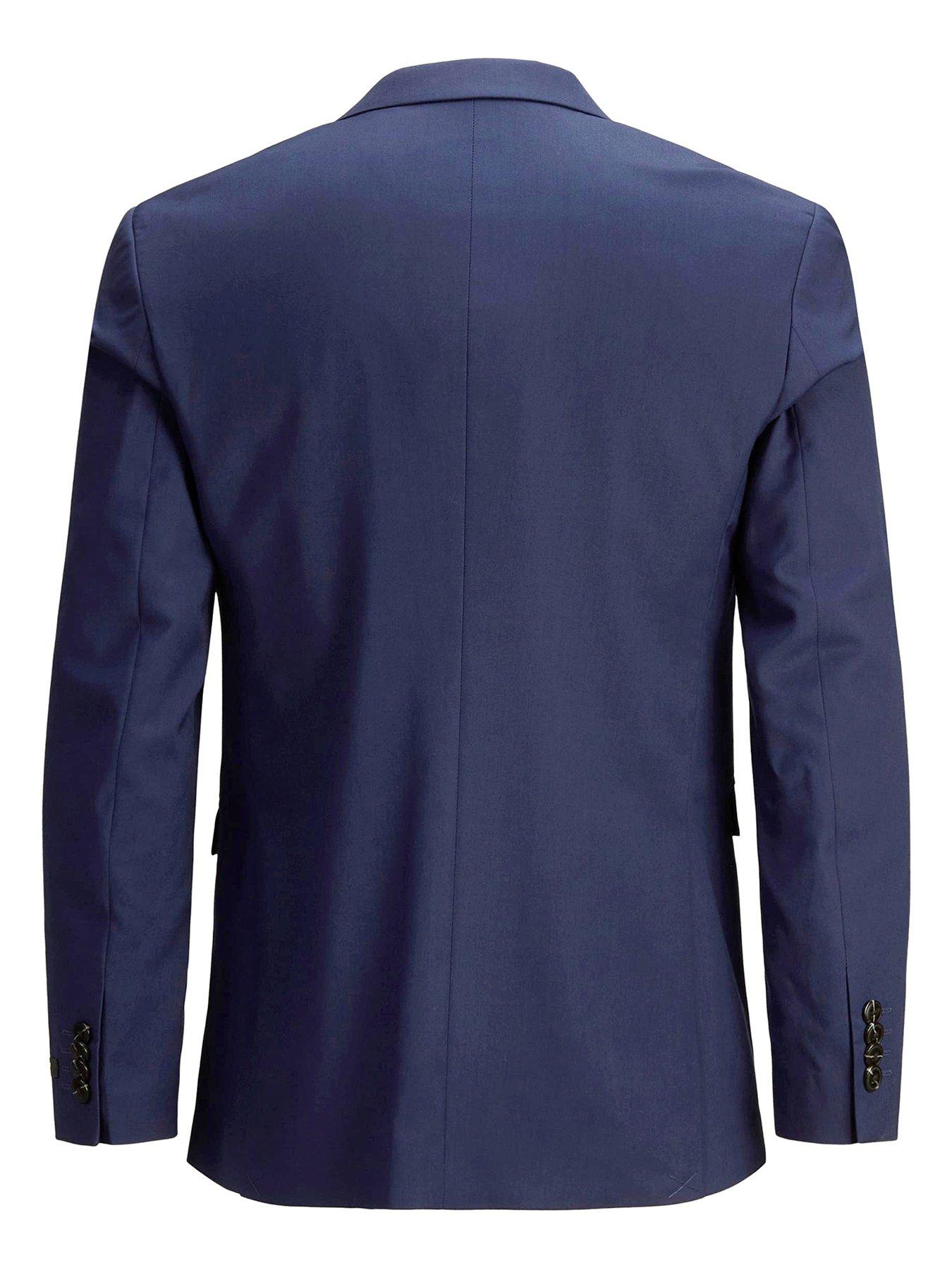 Image 3 of 5 of Jack & Jones Junior Boys Solar Suit Blazer - Medieval Blue