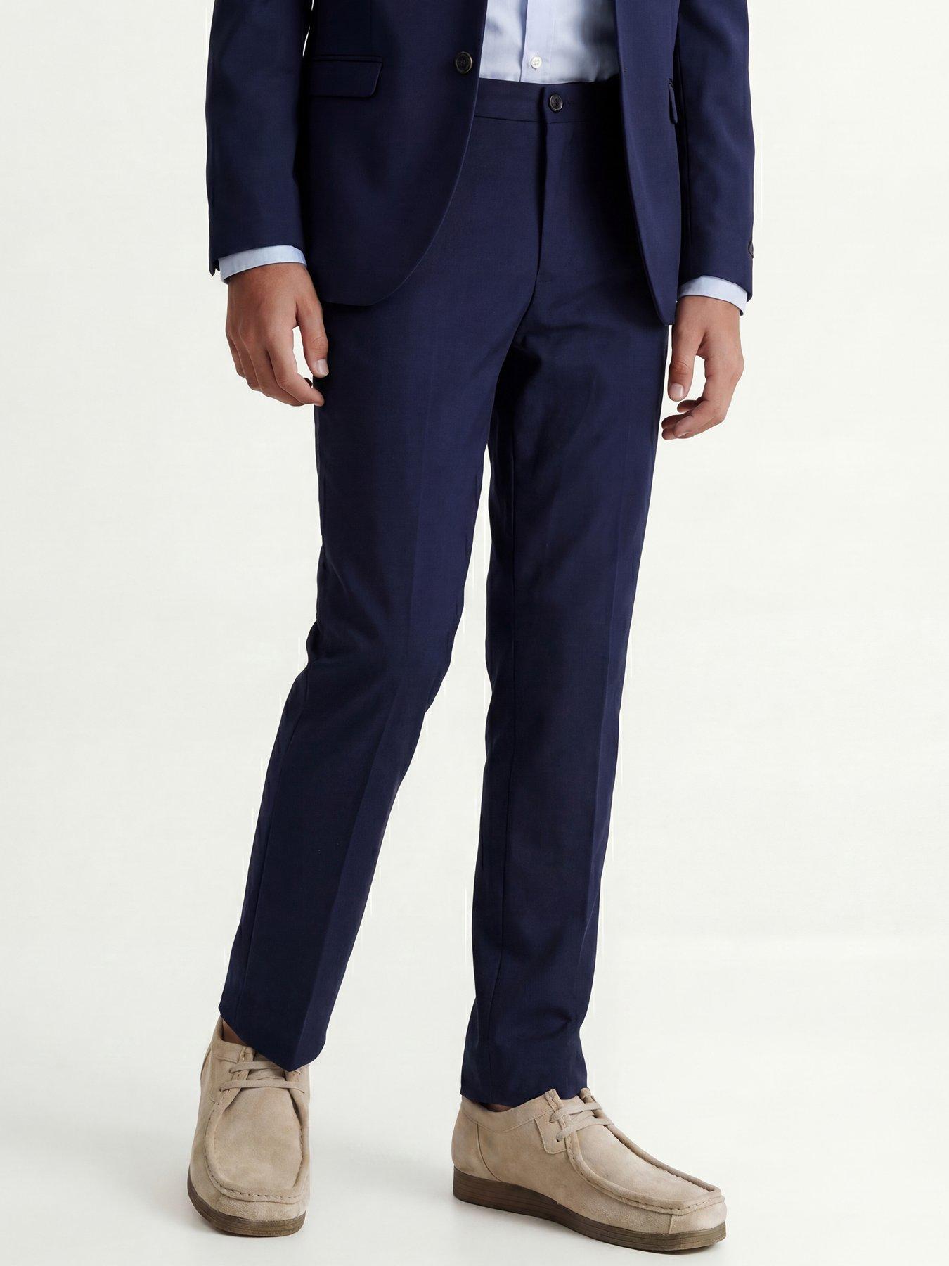 Jack & Jones Junior Boys Solar Suit Trousers - Medieval Blue