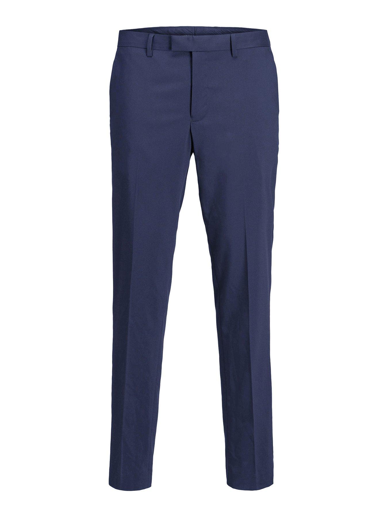 Image 2 of 4 of Jack & Jones Junior Boys Solar Suit Trousers - Medieval Blue