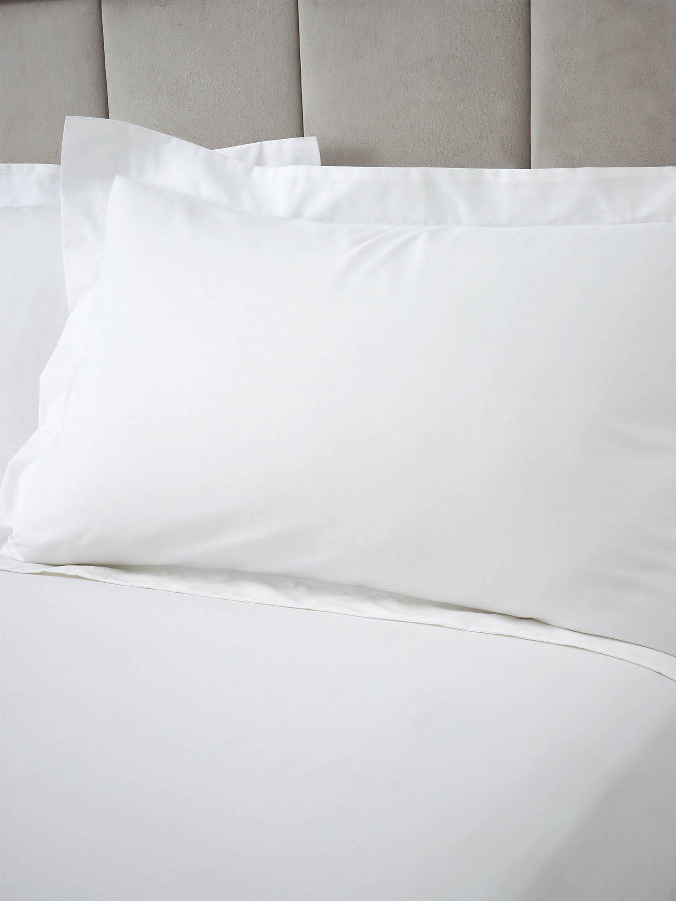 Image 1 of 4 of Bianca 180 Thread Count 100% Egyptian Cotton Oxford Pillowcase