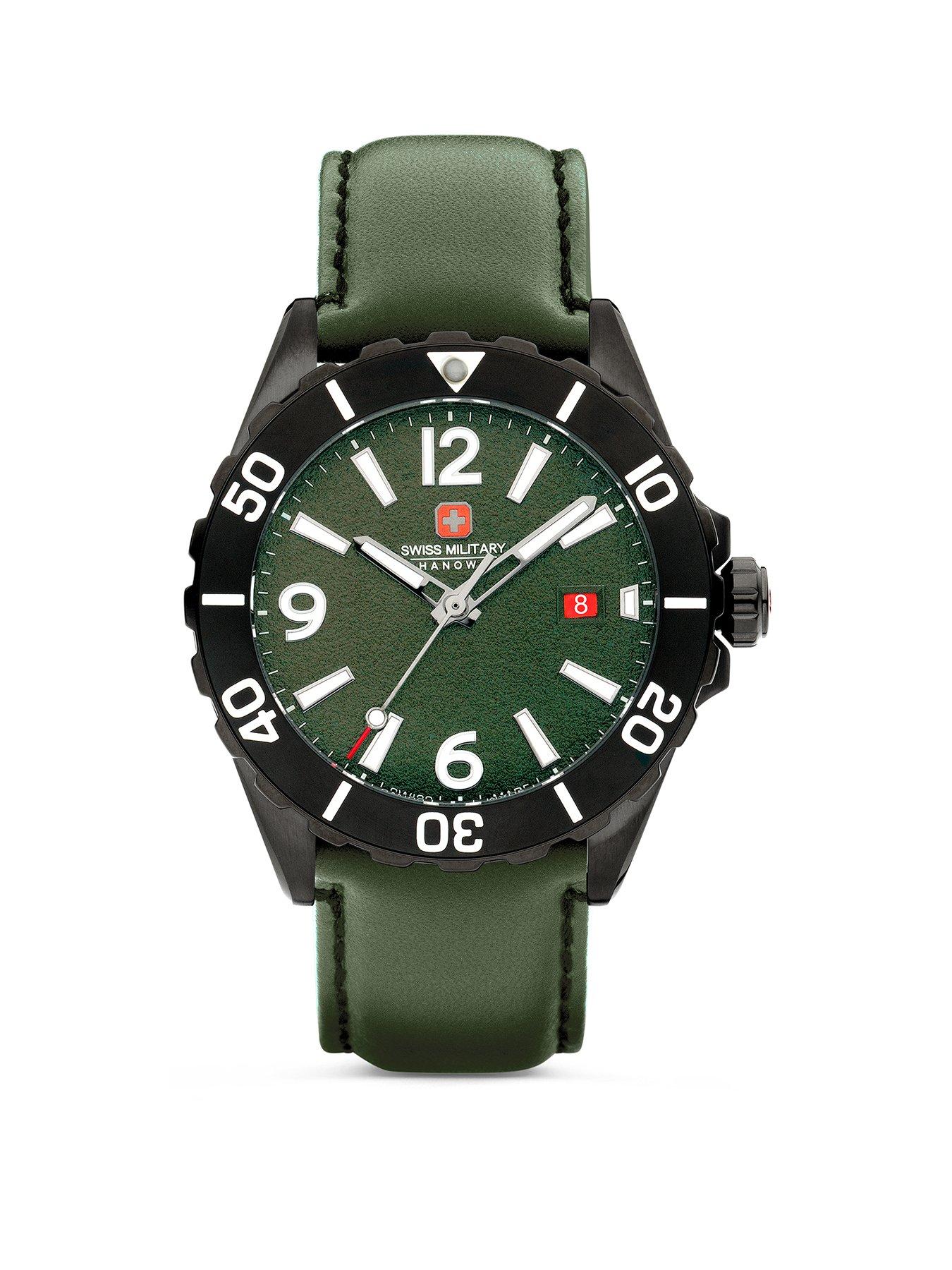 Swiss on sale military green