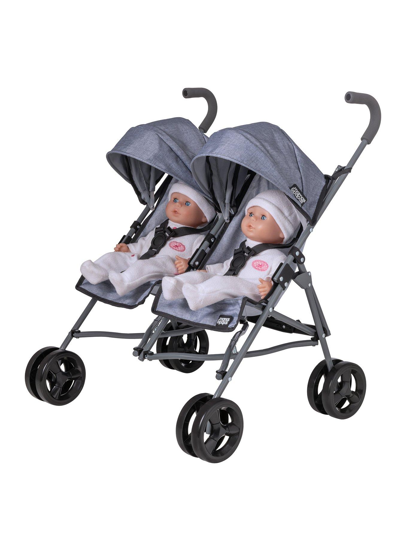 Mamas and papas double dolls sales pram