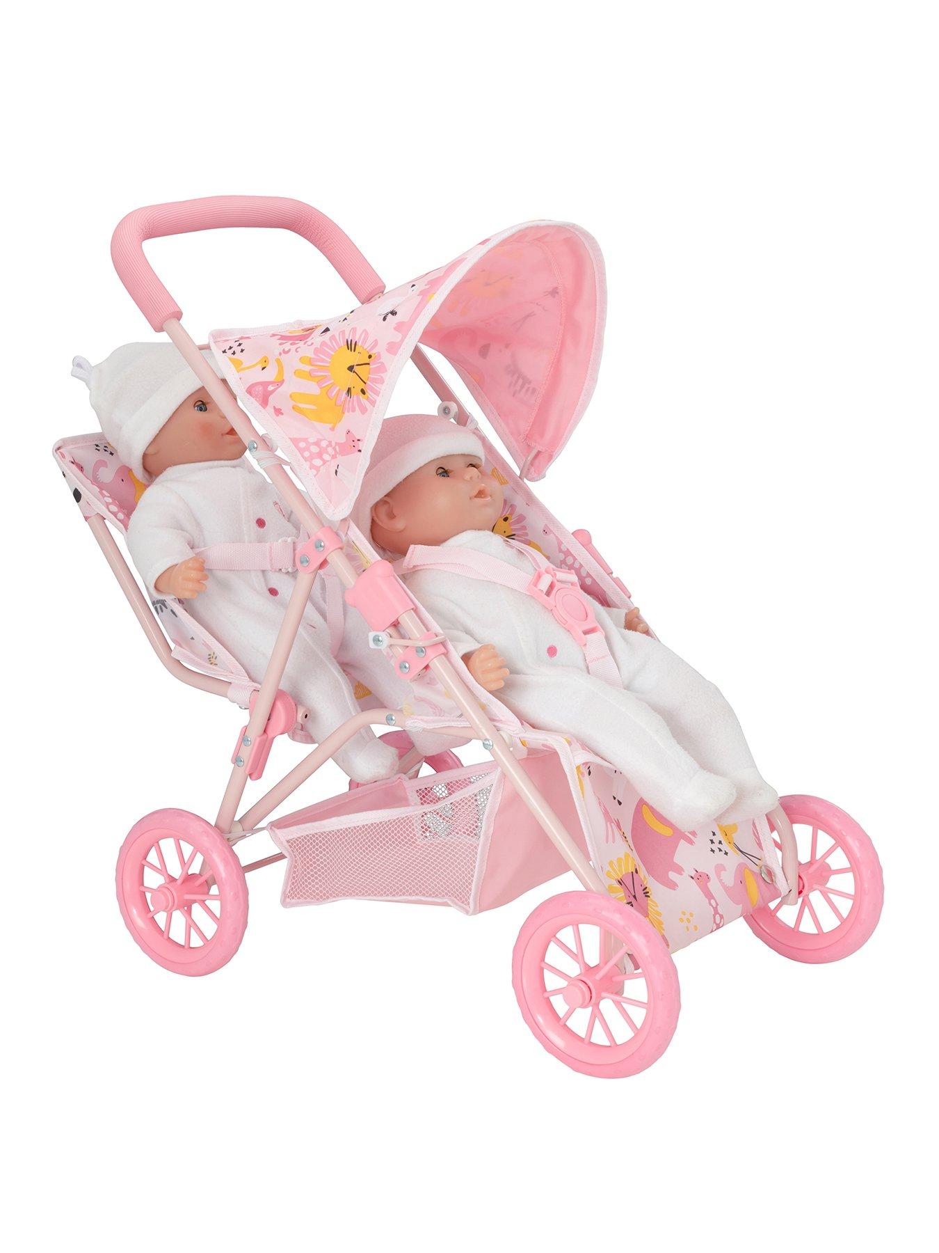 Baby annabell twin clearance pushchair