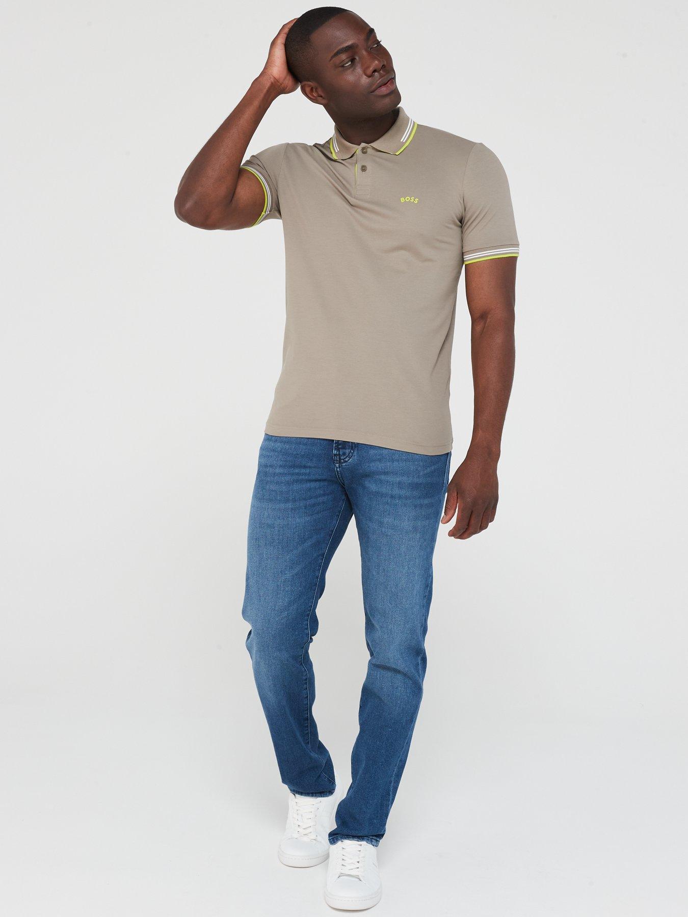 Image 3 of 5 of BOSS Re.Maine Regular Fit Jeans - Blue