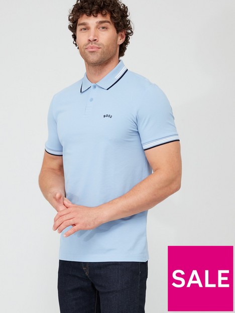 boss-paul-curved-slim-fit-polo-shirt-blue