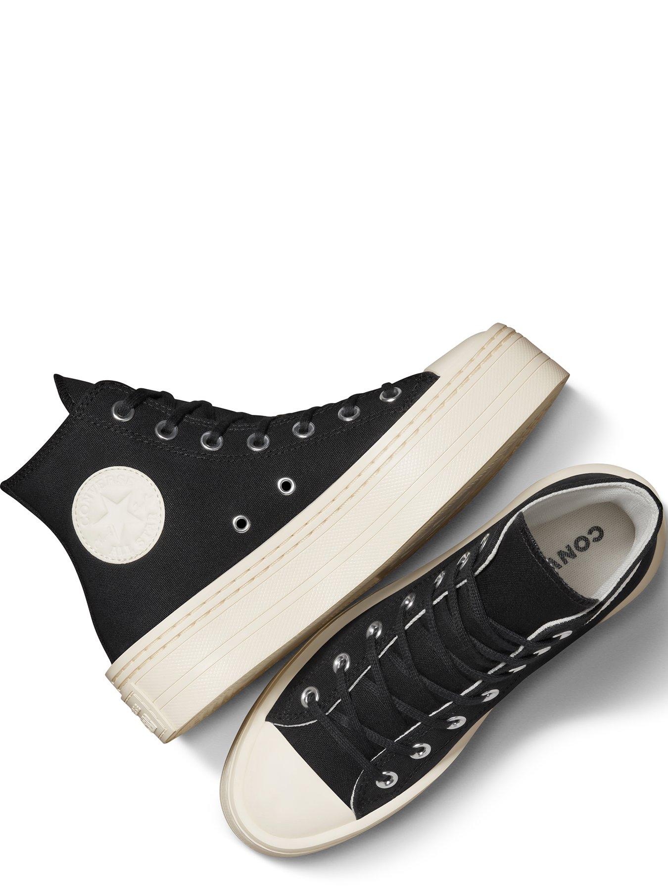 Converse lift ripple top high top black