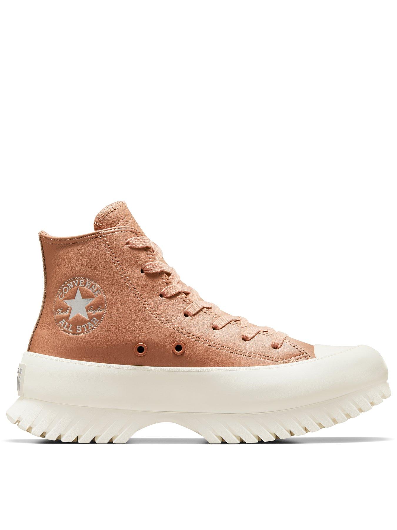 Womens leather chuck store taylors