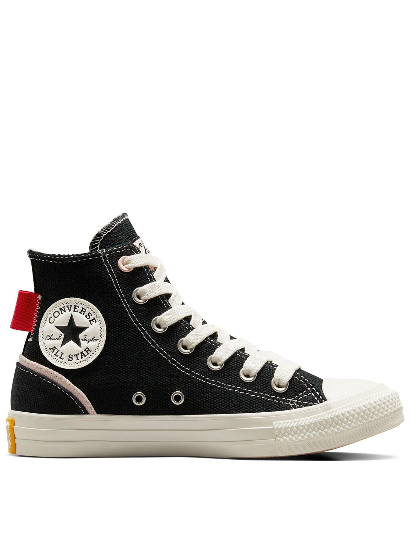 Converse Chuck Taylor All Star Cotton Hi Tops Black Very Ireland