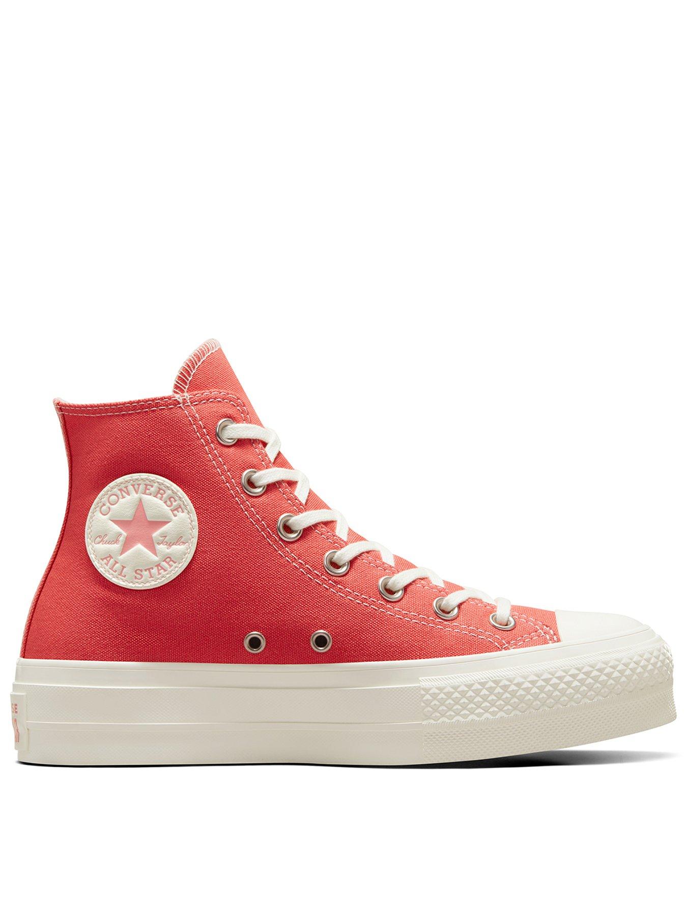 Pink Converse Womens sports shoes Sports leisure Very