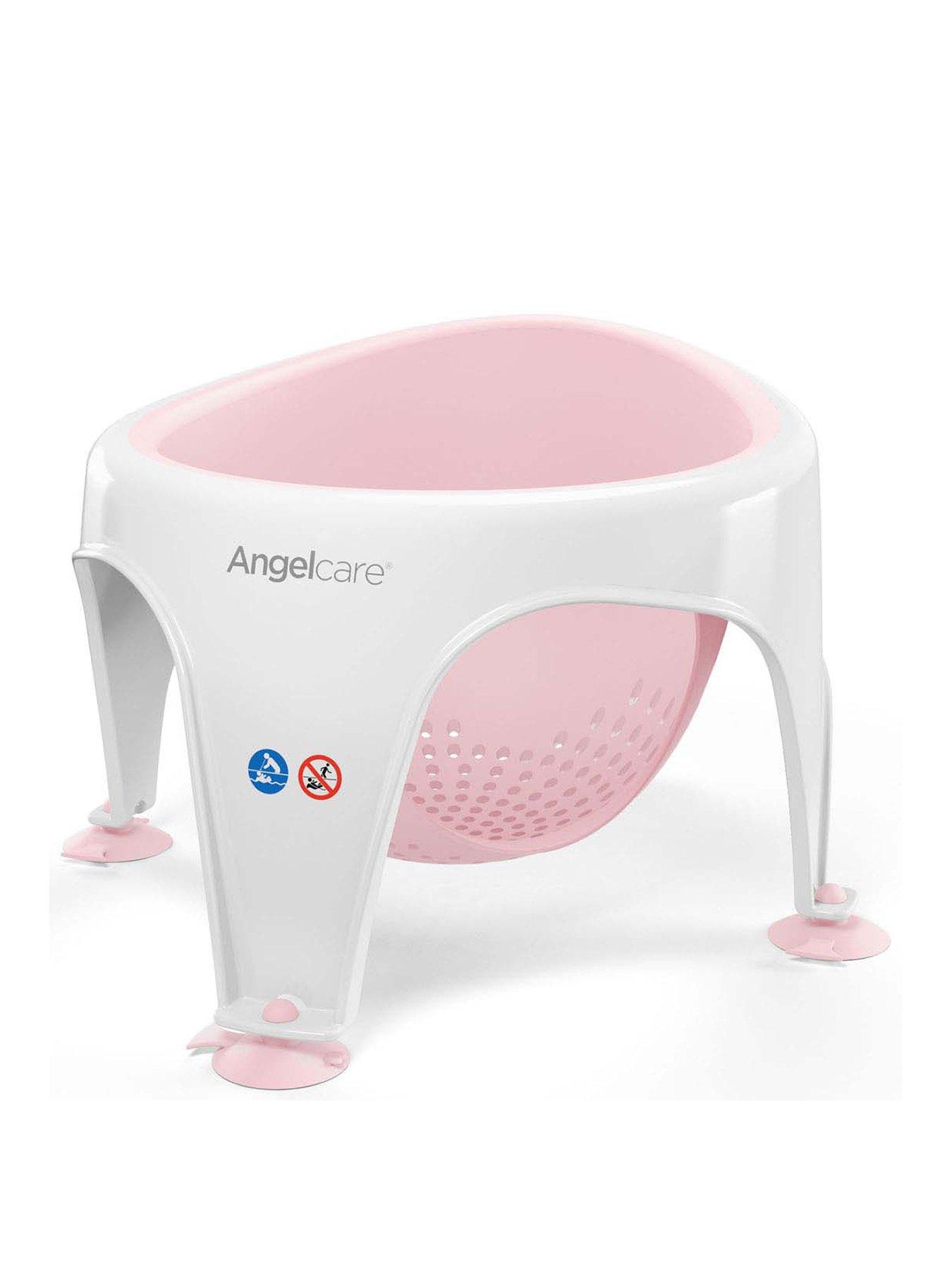 Angelcare Plastic Baby Bath Support, Pink, Unisex 
