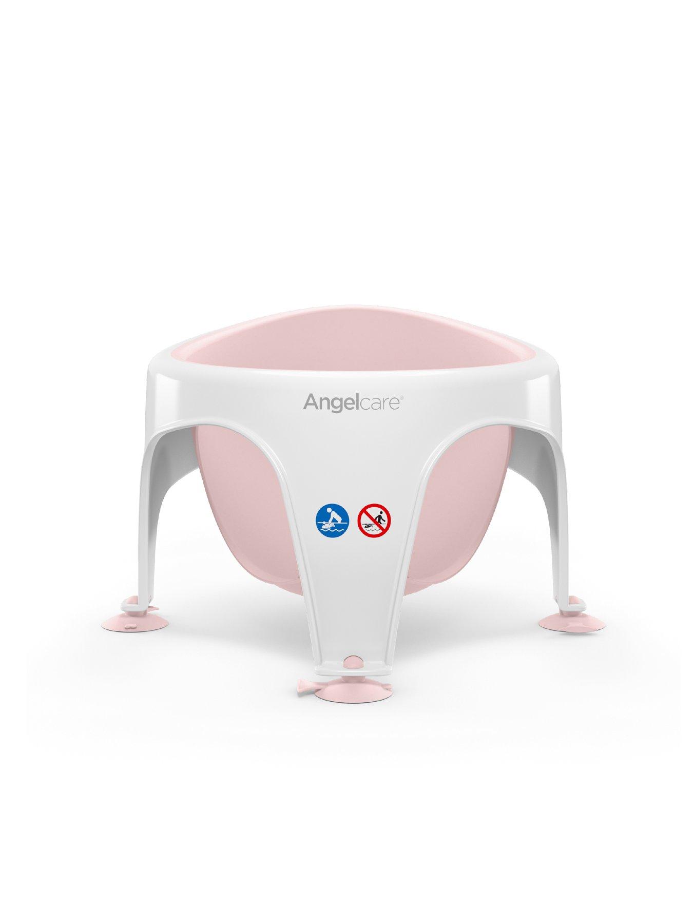 Image 1 of 6 of Angelcare Angelcare Soft Touch Baby Bath Seat - Pink
