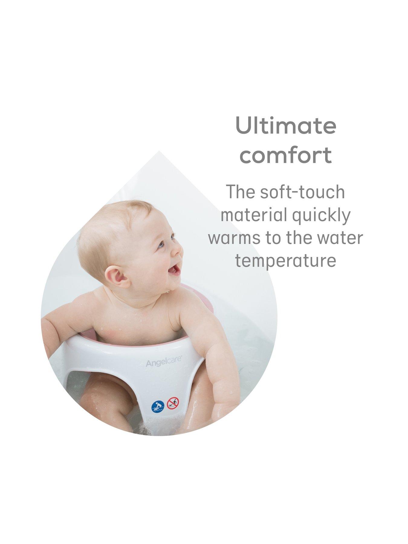 Image 4 of 6 of Angelcare Angelcare Soft Touch Baby Bath Seat - Pink