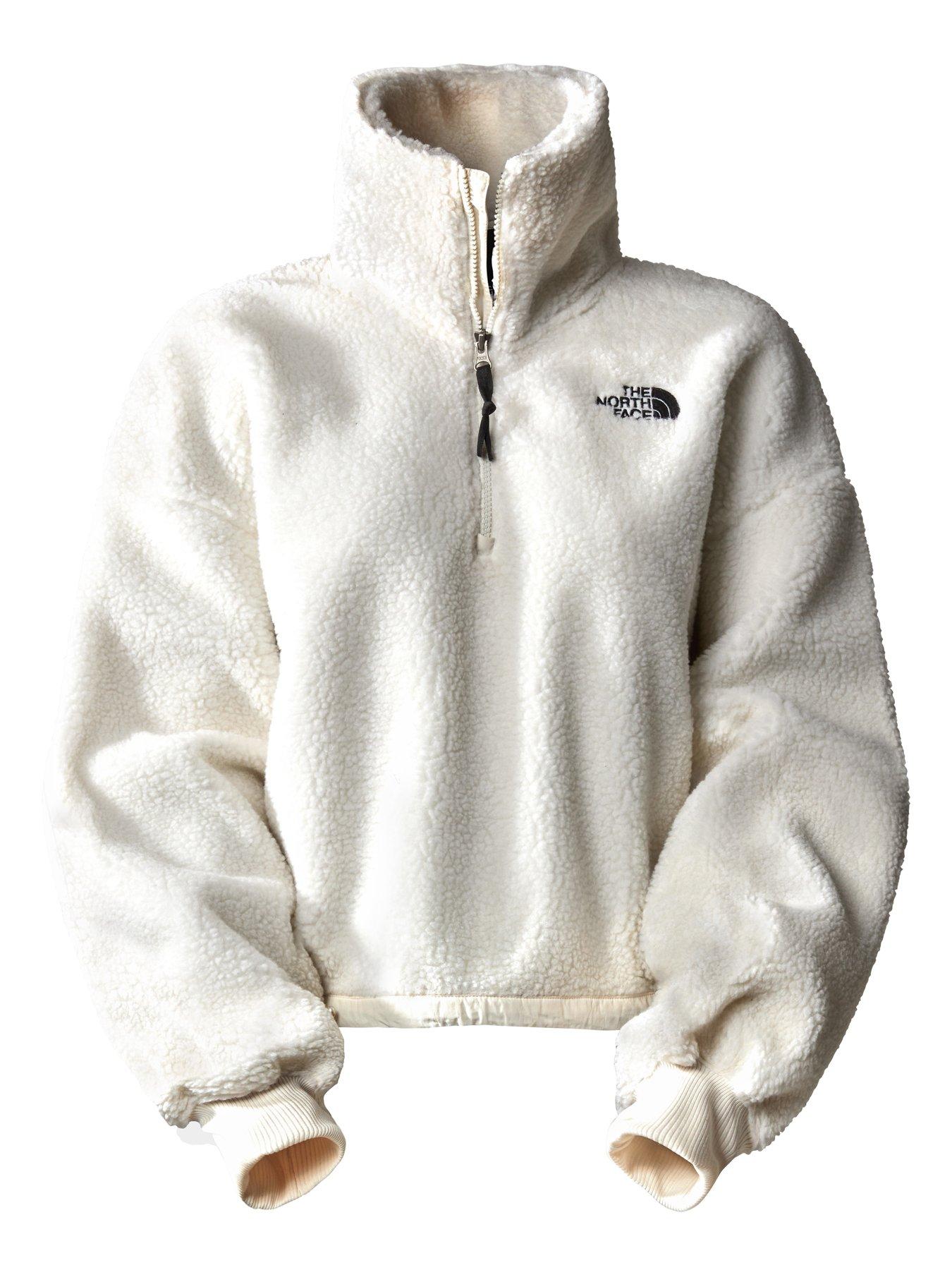 North face shop sherpa fleece pullover