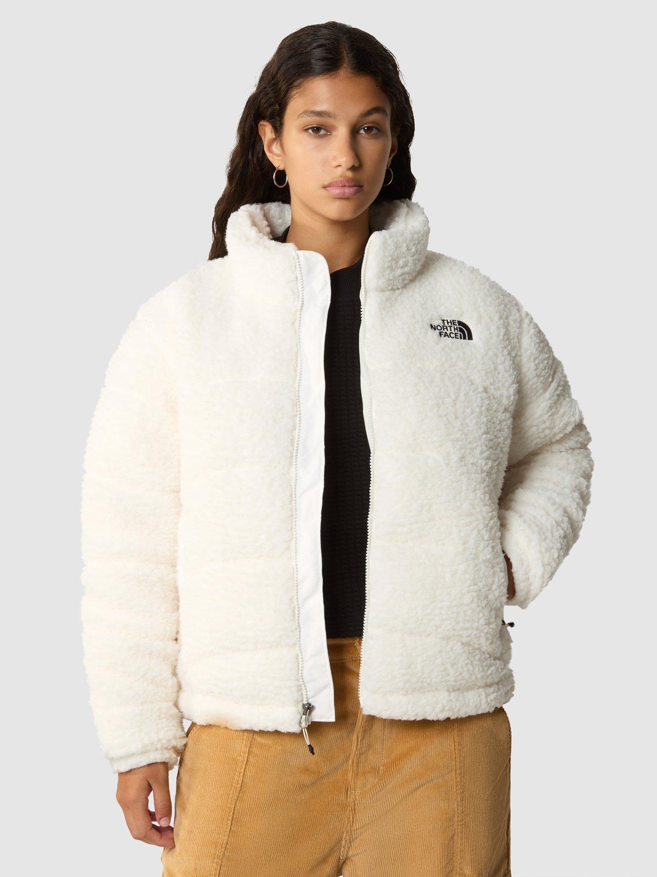 North face jacket store white womens