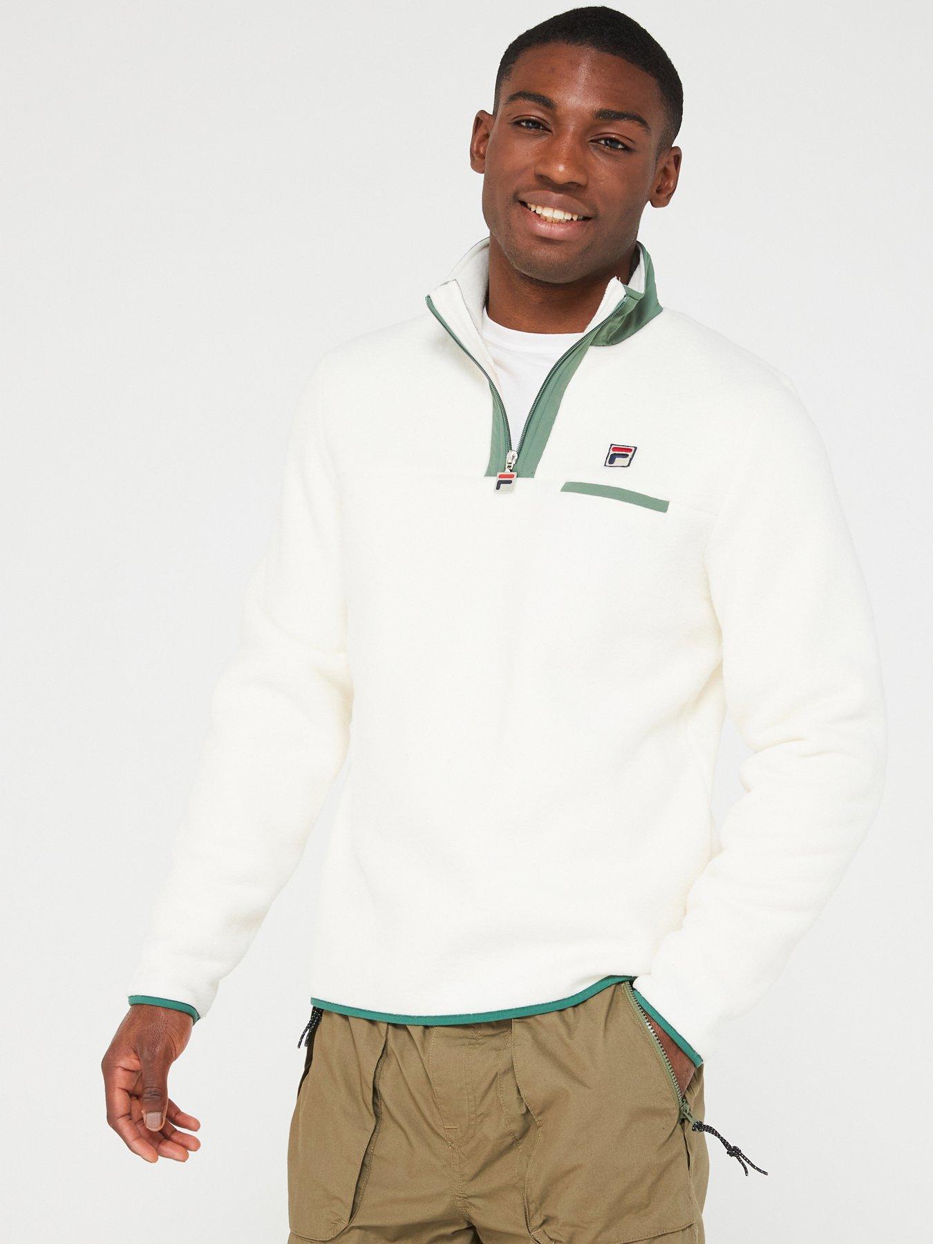 Oliver 1 2 Zip Fleece Cream