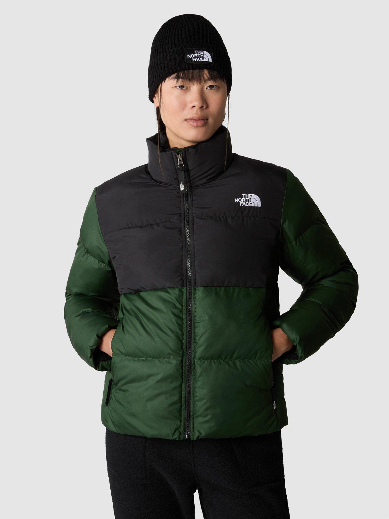 North face khaki jacket hot sale womens