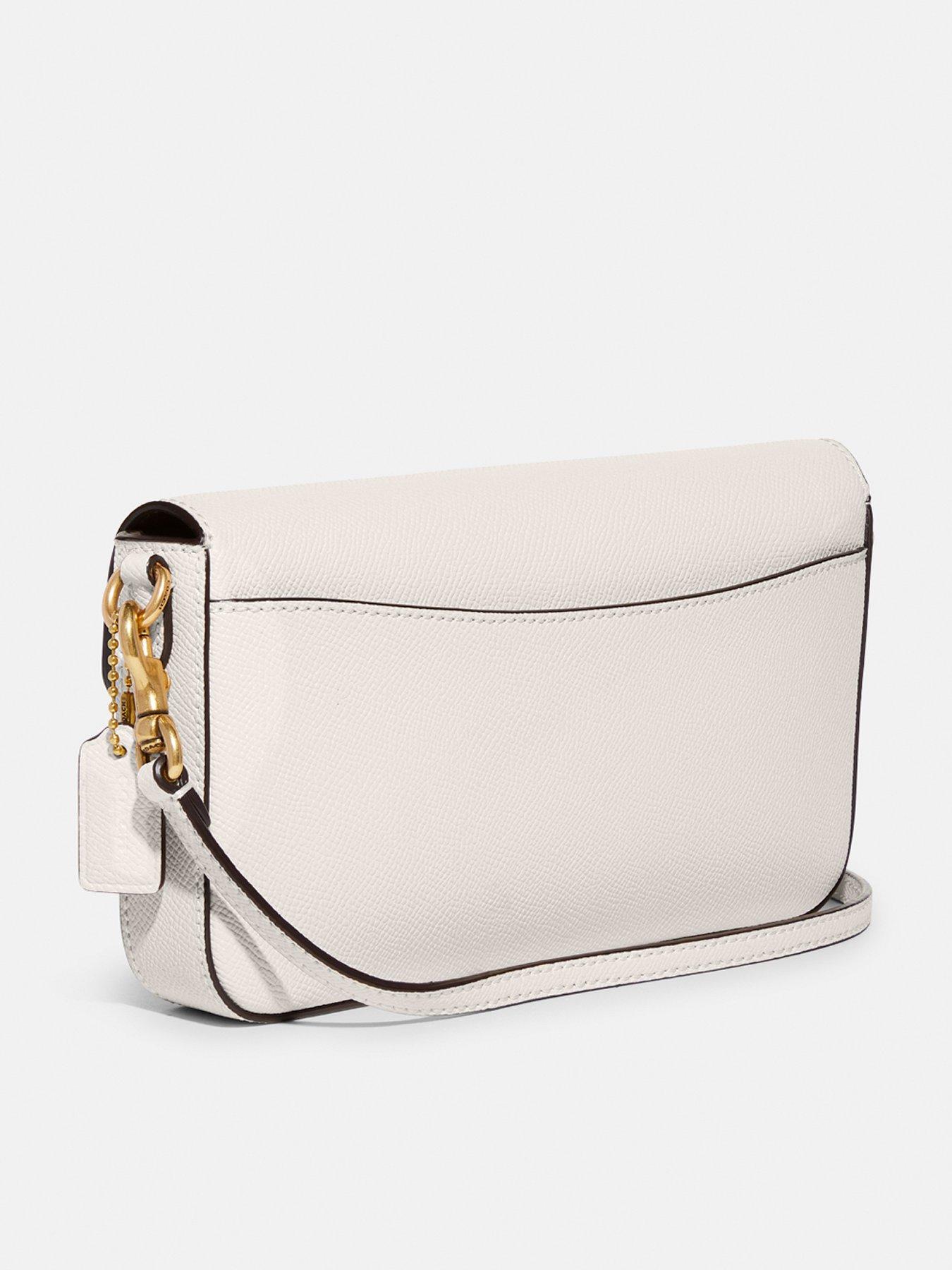 Coach white small crossbody bag sale