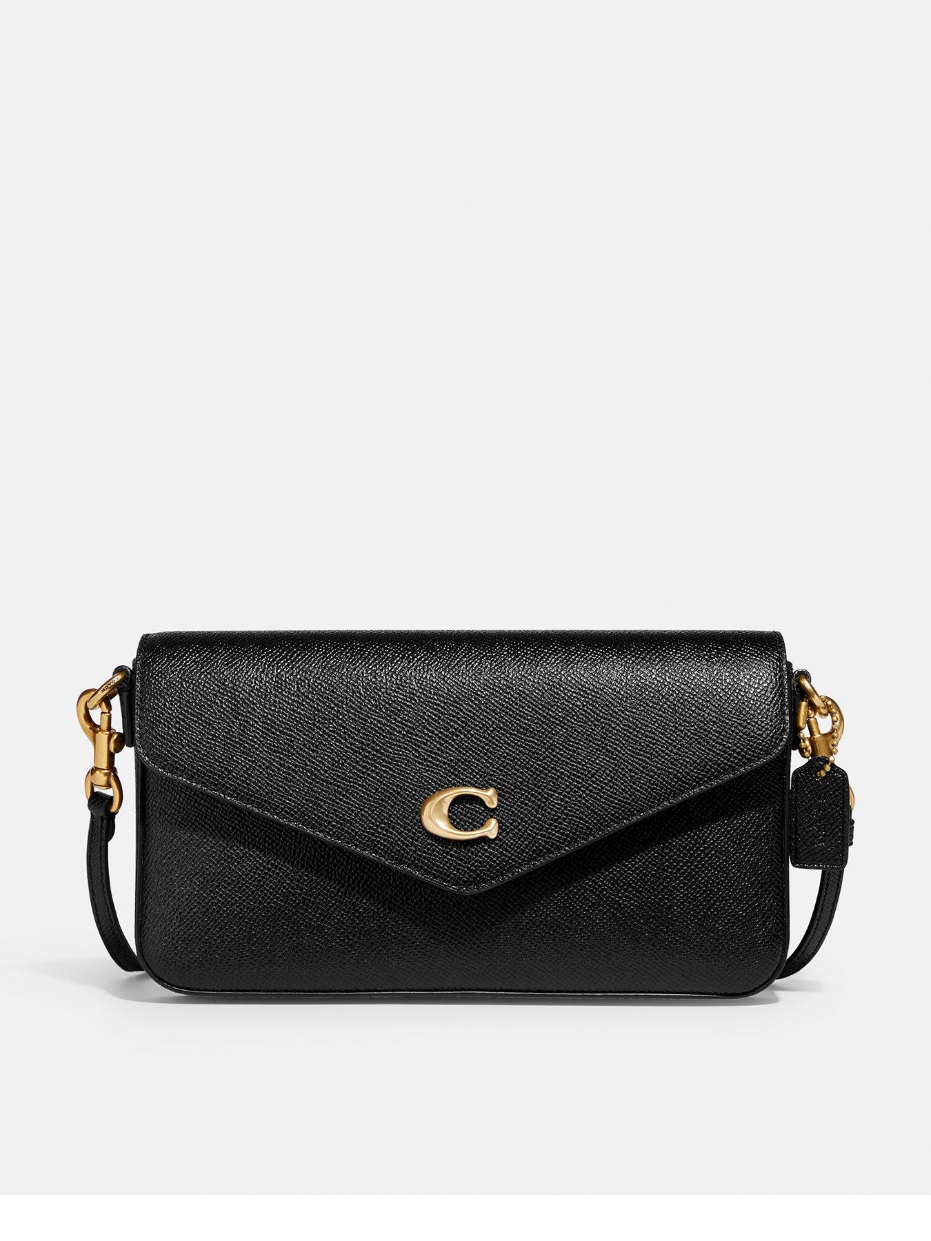 Coach black purse small sale