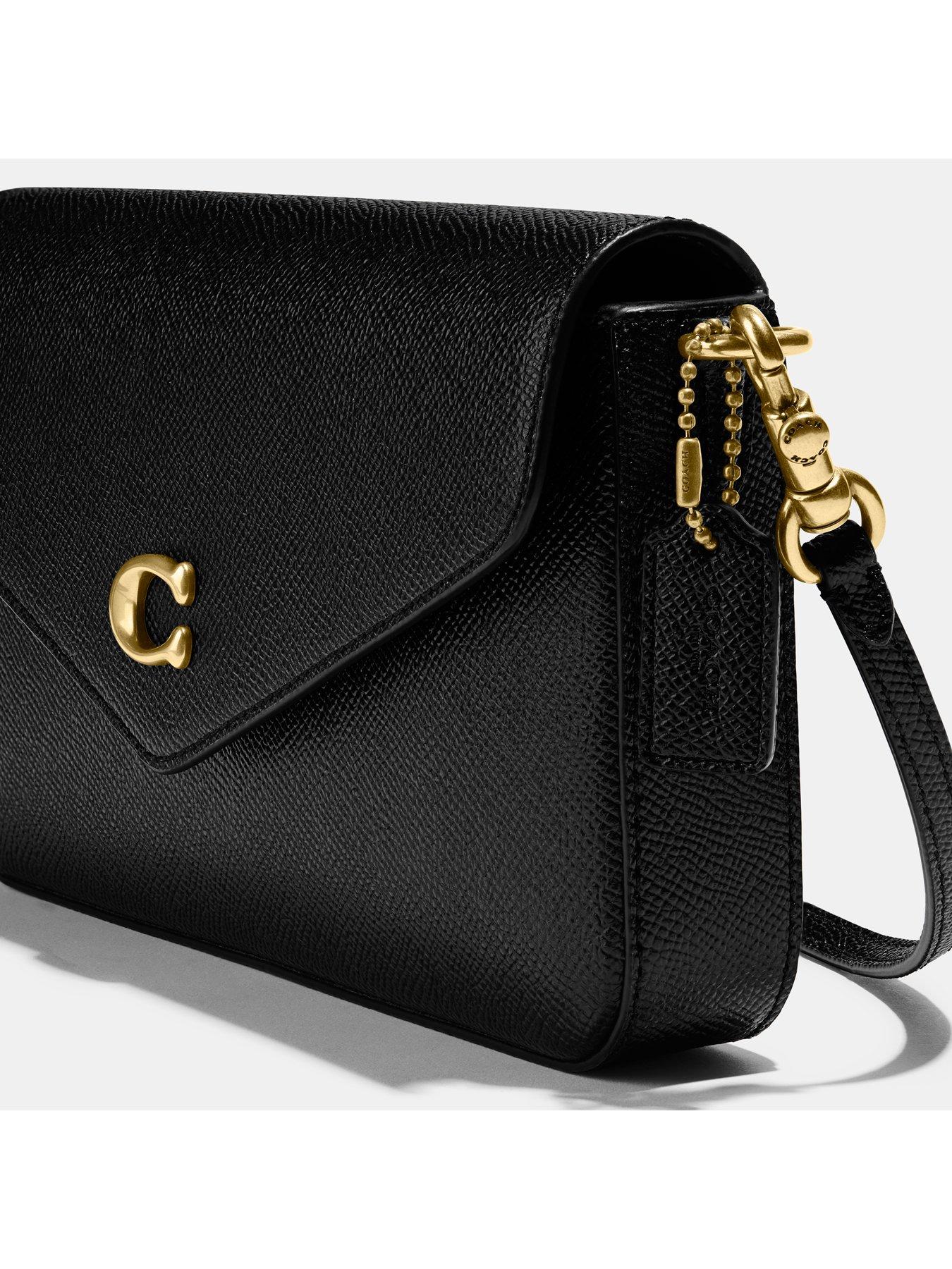 Black coach crossbody sale sale